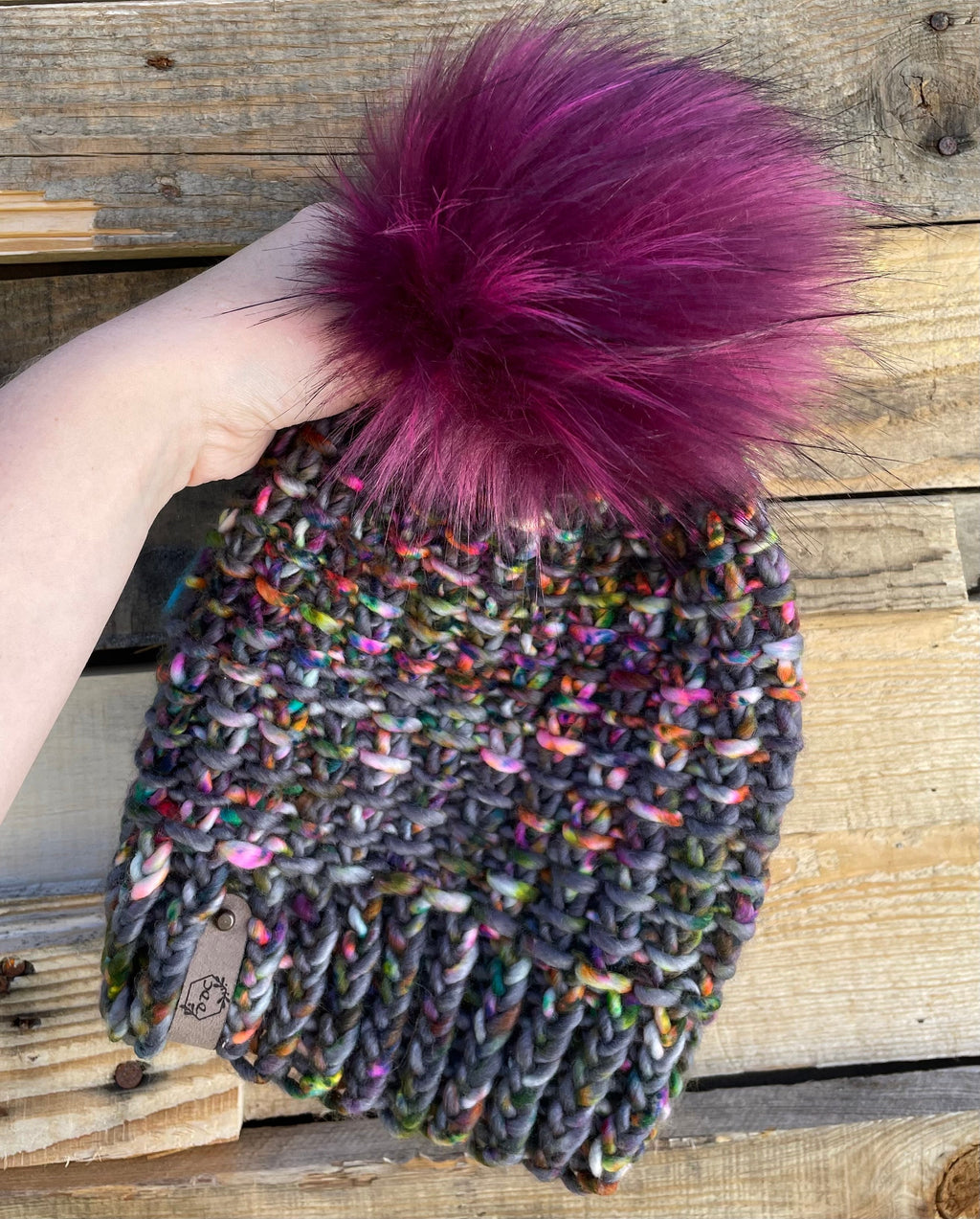 Knit luxury beanie