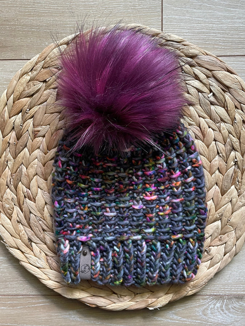 Knit luxury beanie