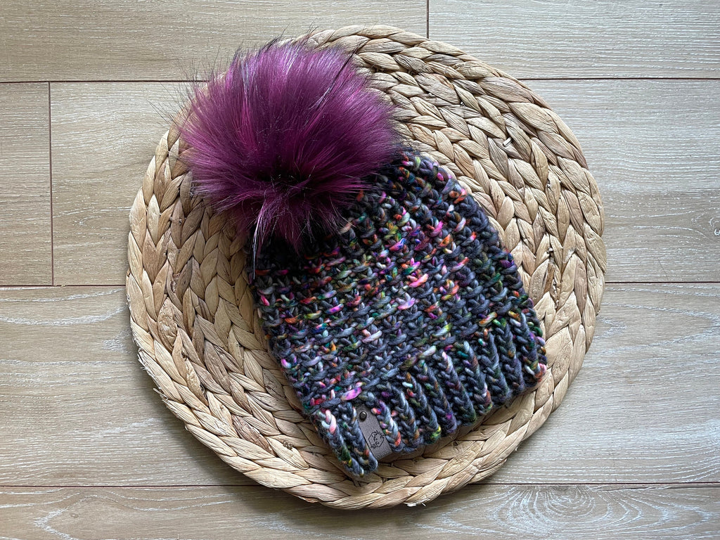 Knit luxury beanie