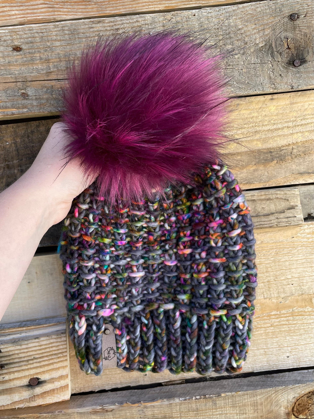 Knit luxury beanie