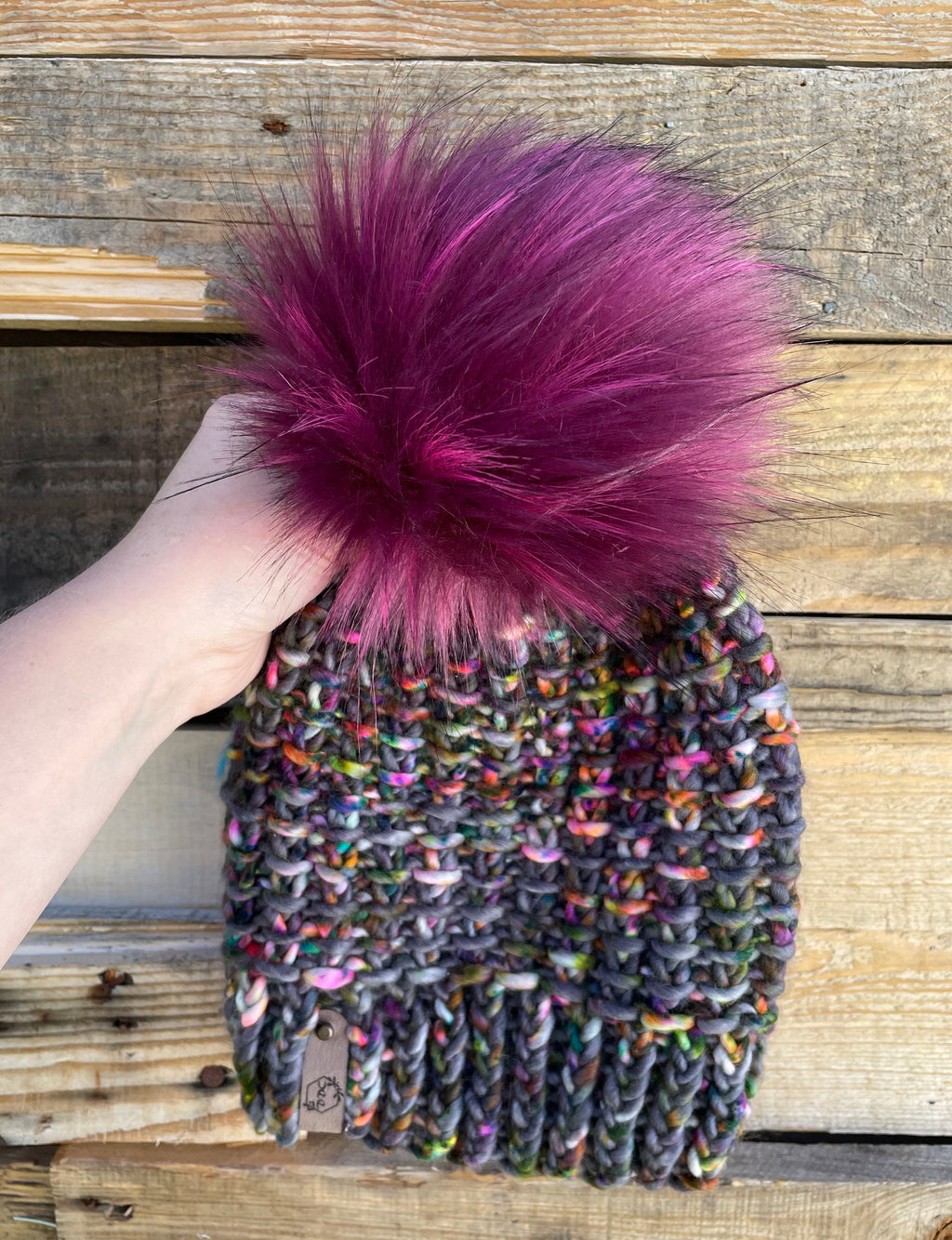 Knit luxury beanie