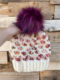 Knit luxury beanie