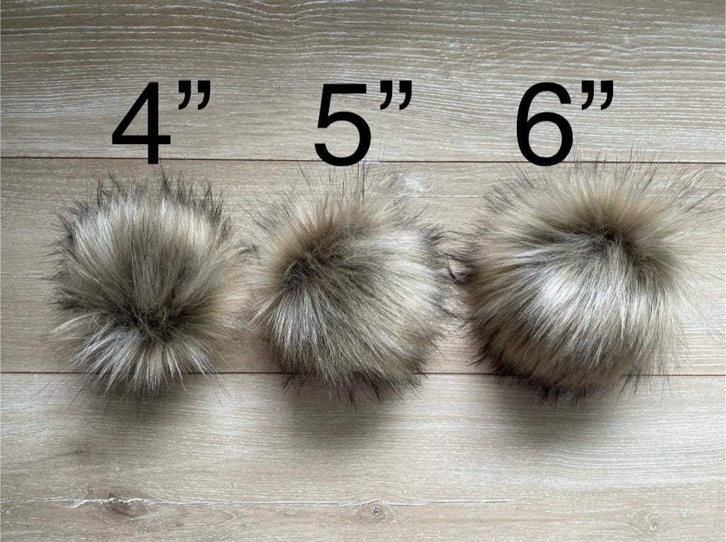 DIY Perfect SQUARE Faux fur Pom Pom