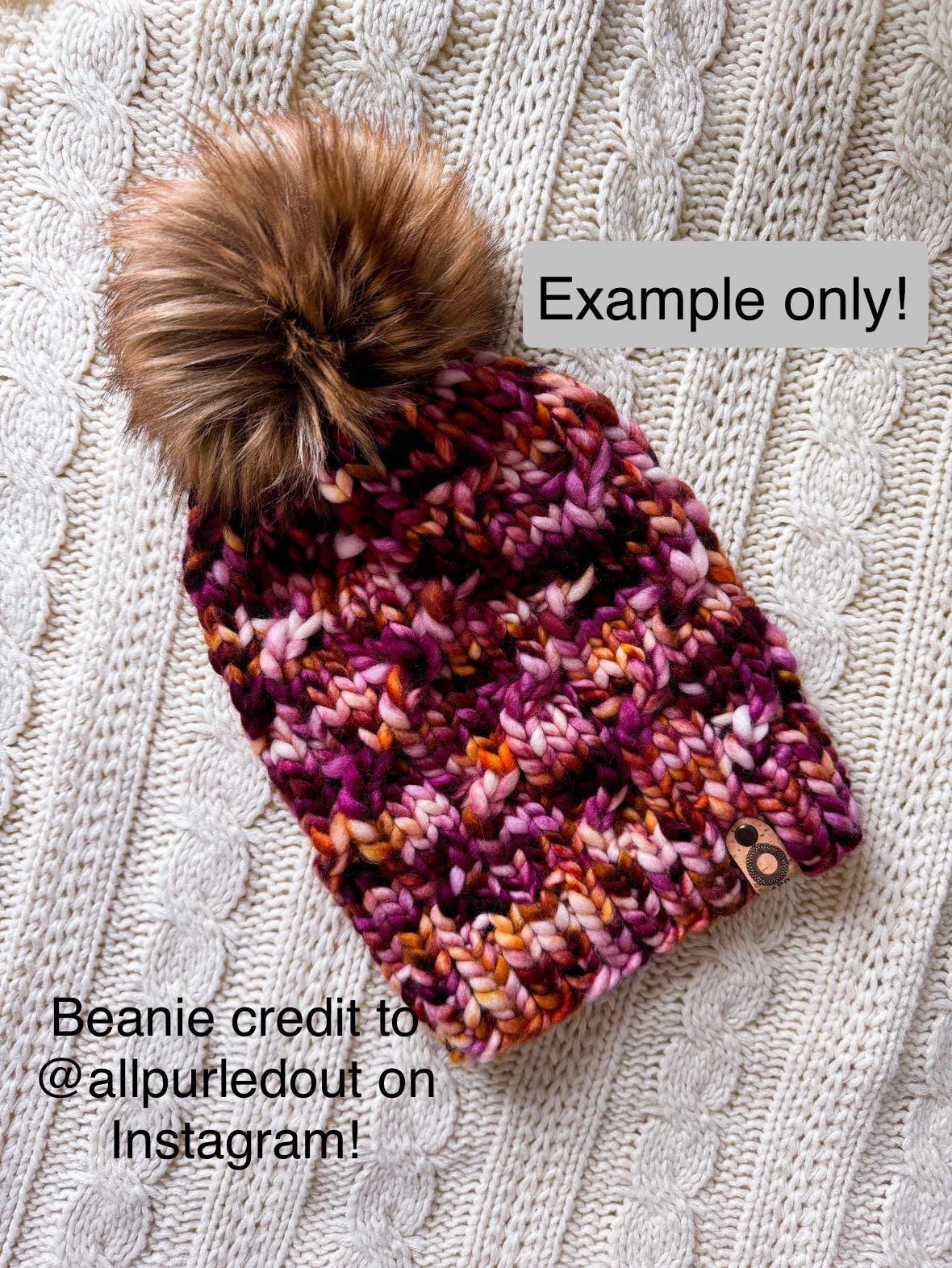 Amuck hand dyed yarn