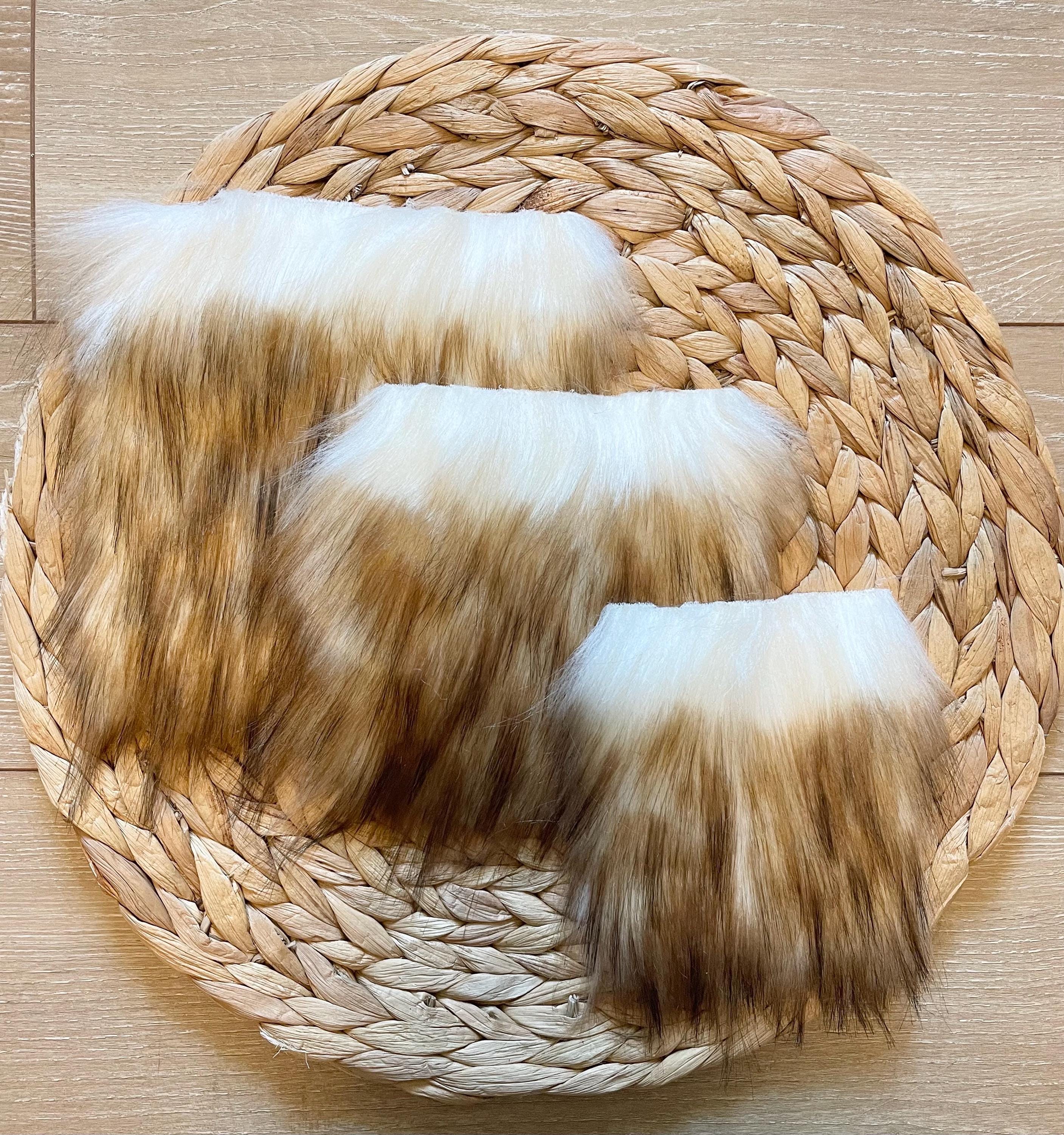 DIY Lynx SQUARE Faux fur Pom Pom