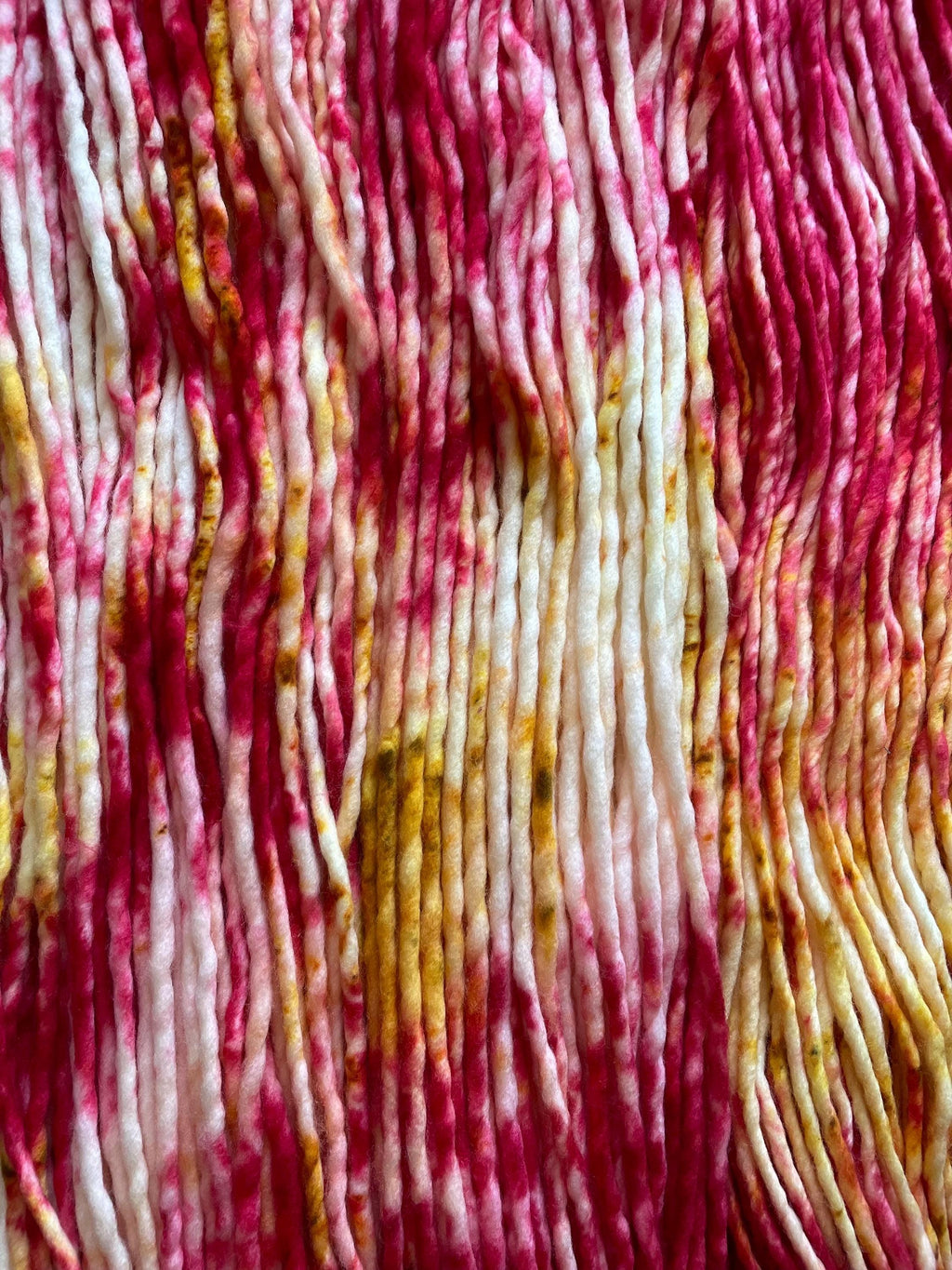 Poppy Hand dyed super bulky merino wool yarn