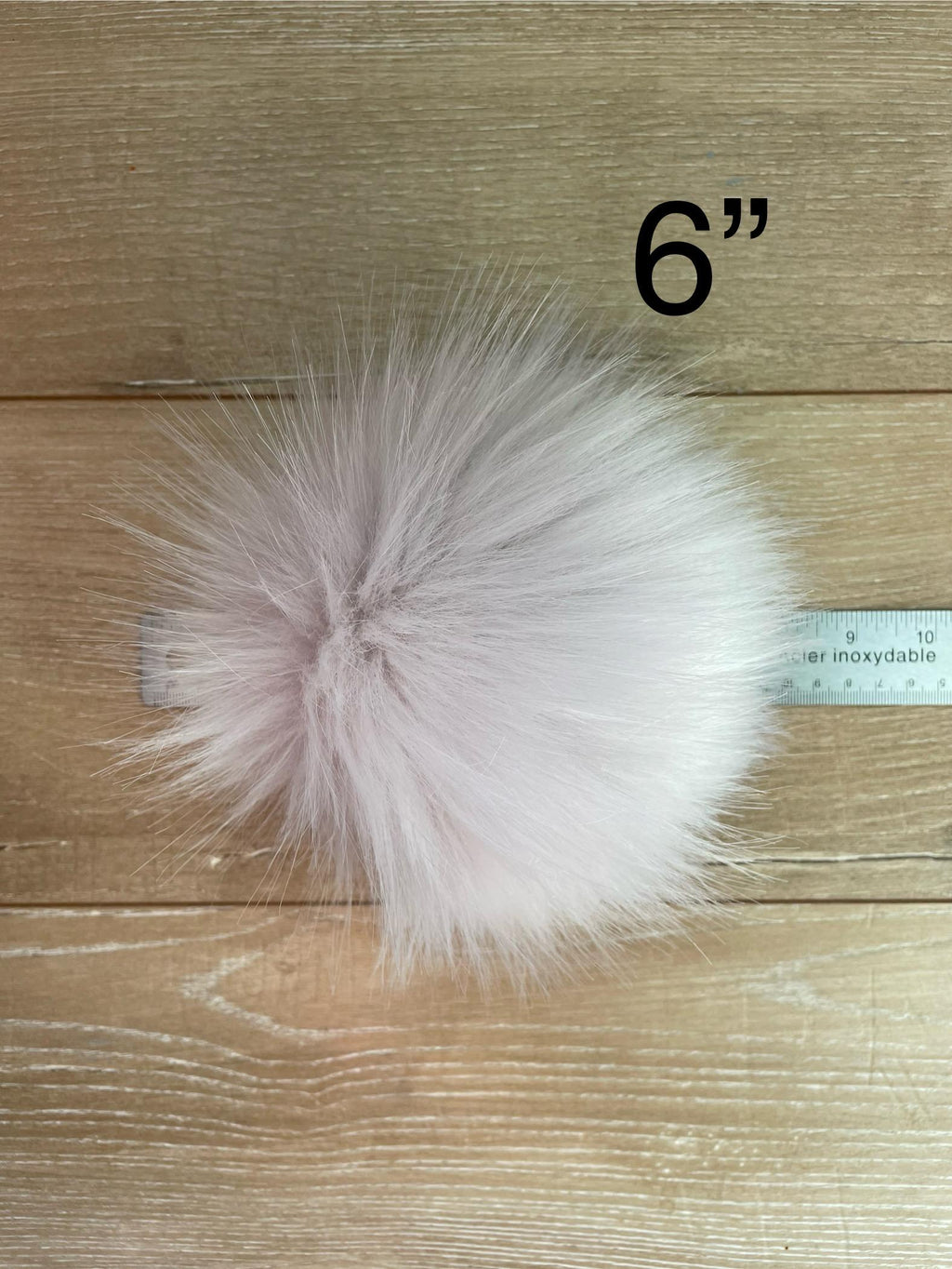 Kunzite Luxe faux fur Pom Poms