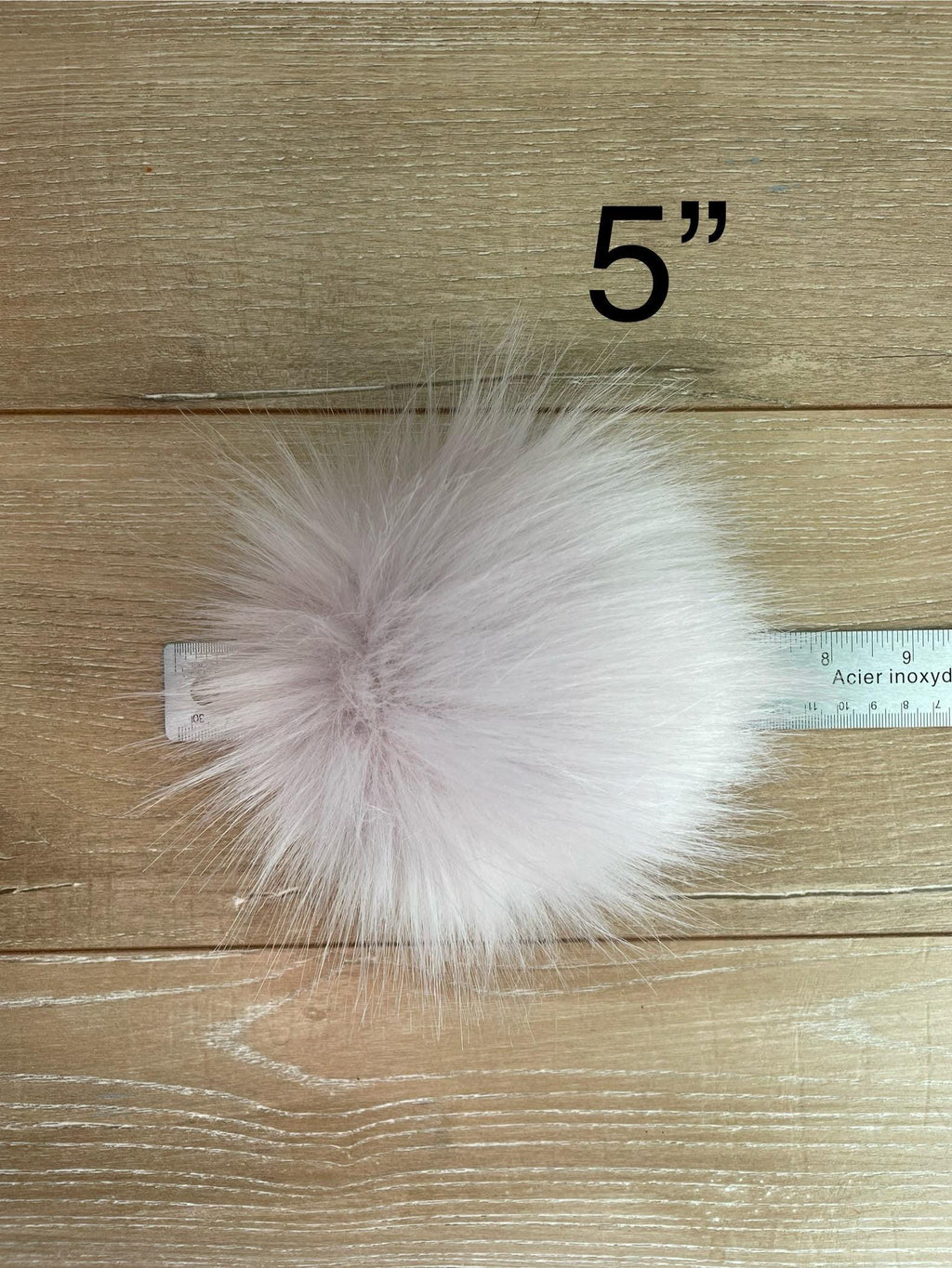 Kunzite Luxe faux fur Pom Poms