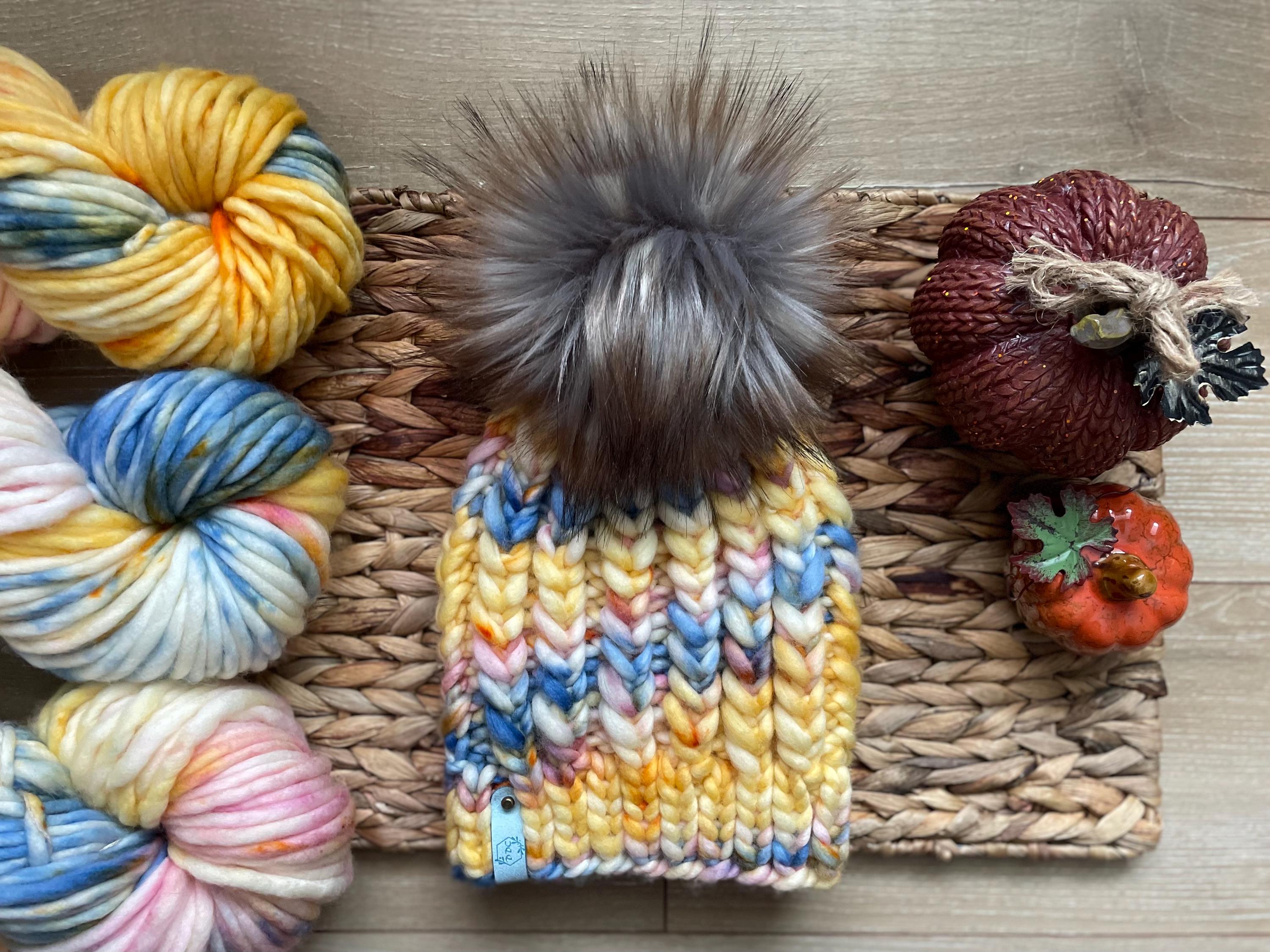 Multi color Knit luxury beanie