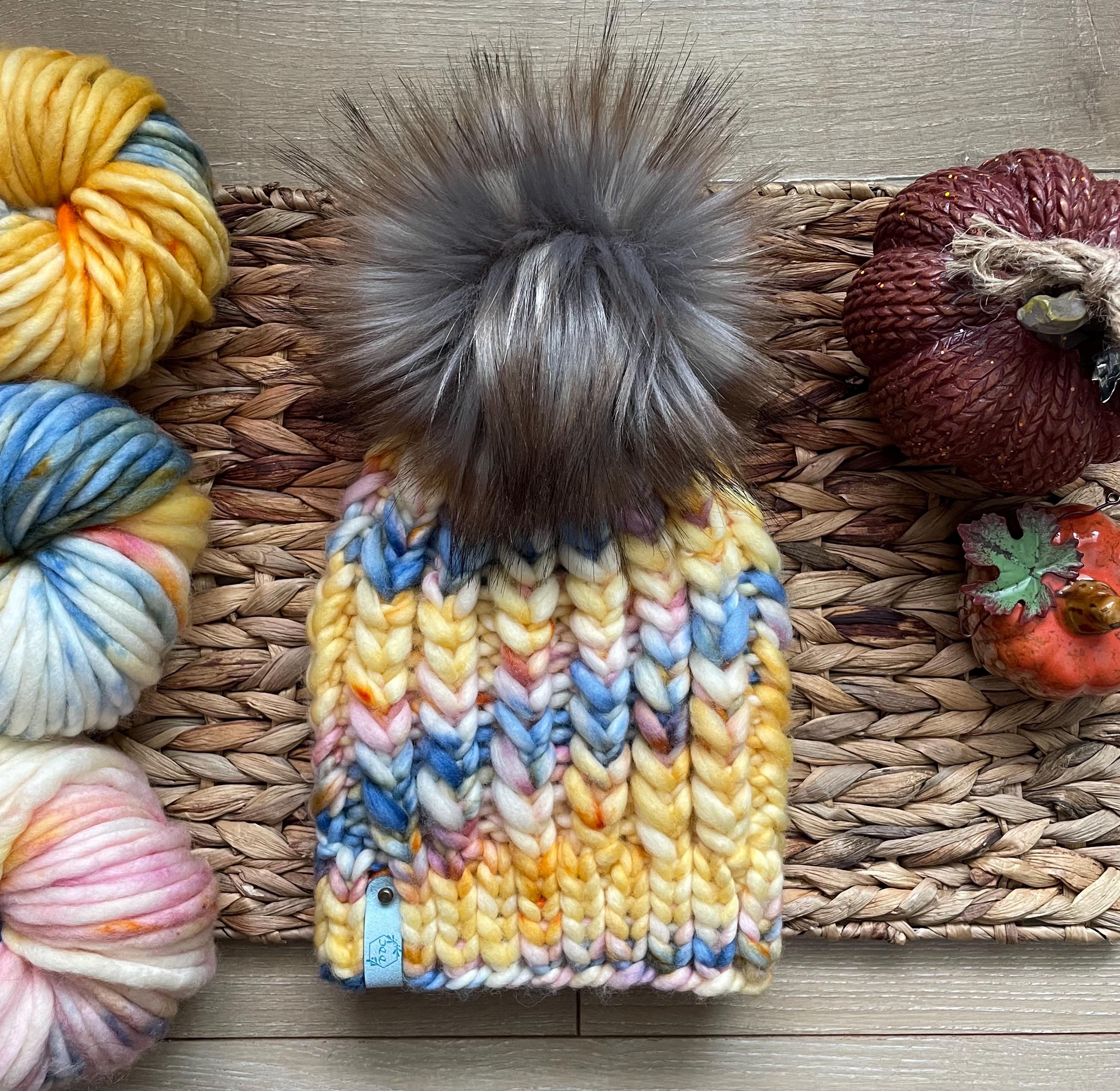 Multi color Knit luxury beanie