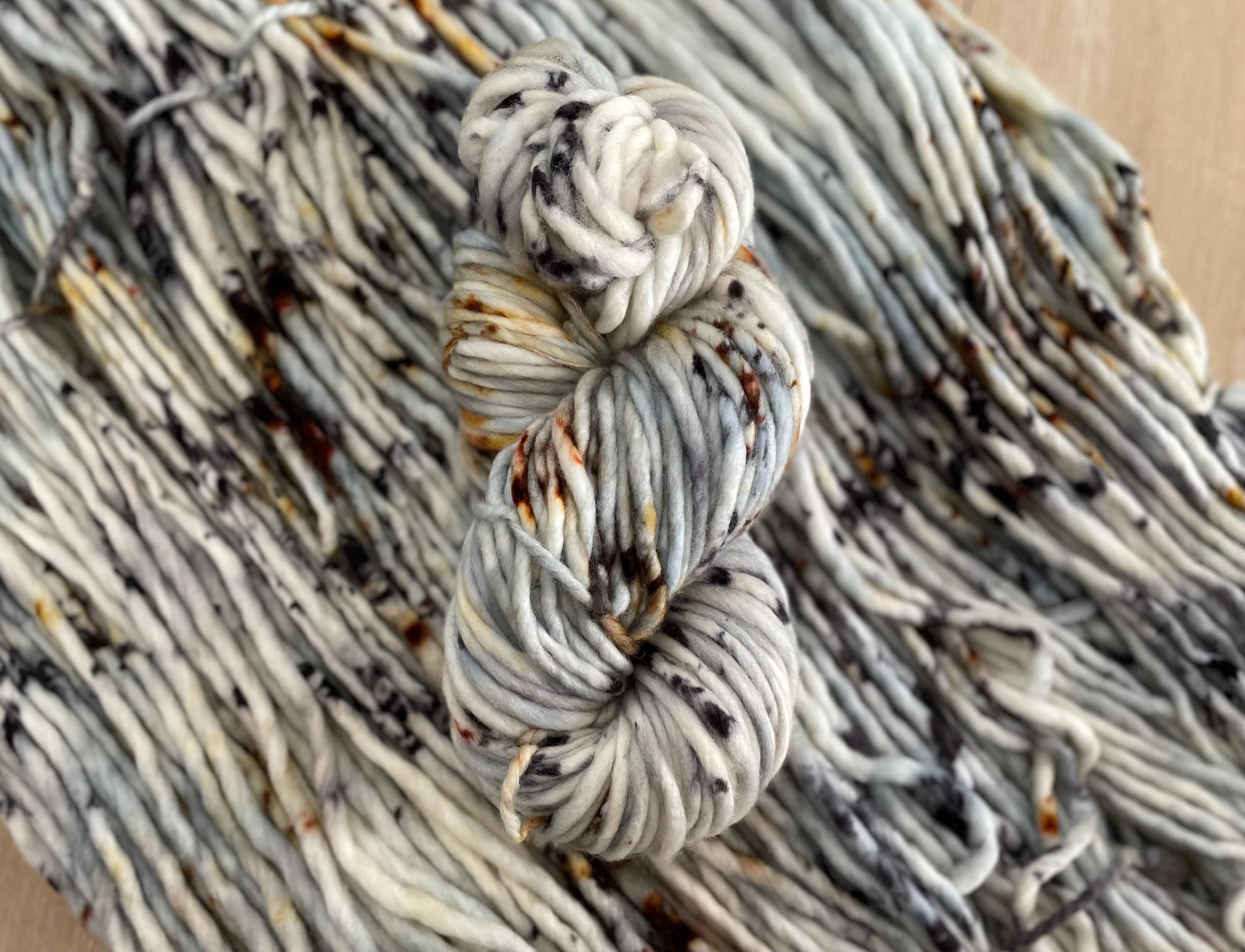 Feyre darling Hand dyed super bulky merino wool yarn