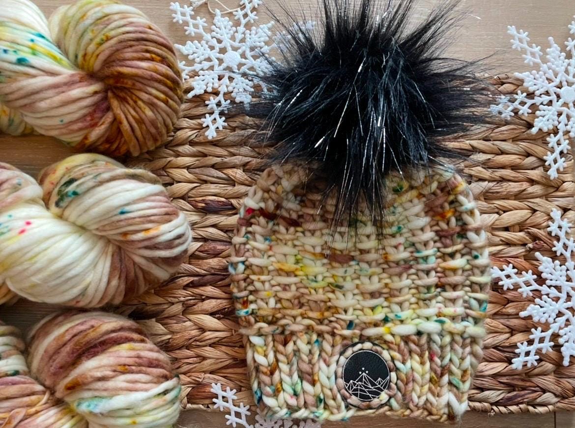 Multi color Knit luxury beanie