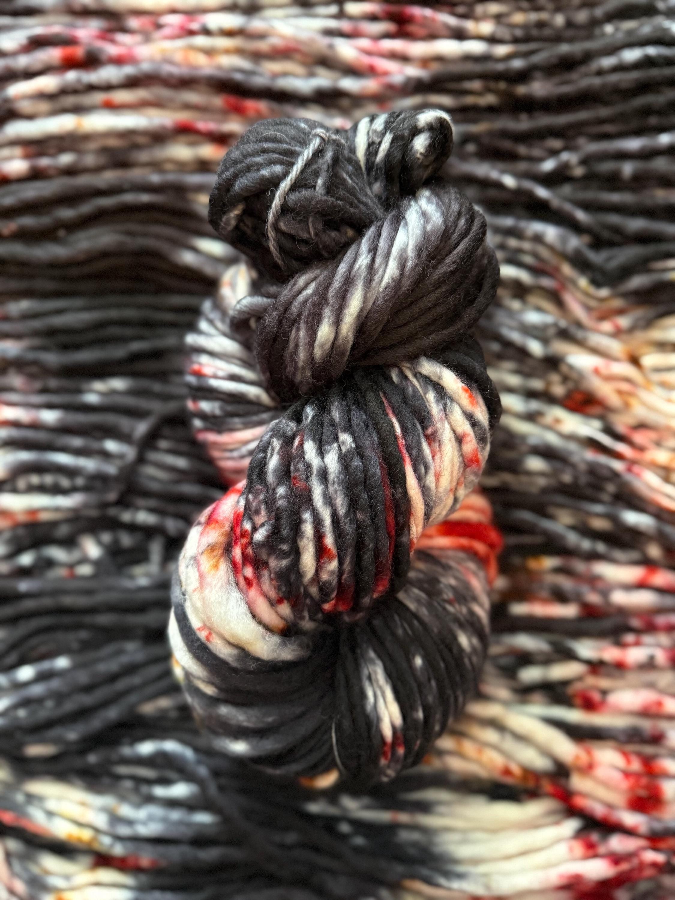 Cassian Hand dyed super bulky merino wool yarn