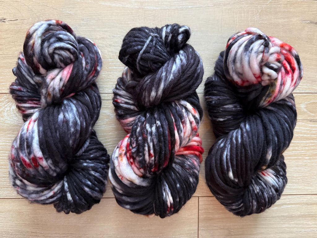 Cassian Hand dyed super bulky merino wool yarn
