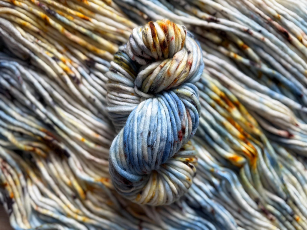 Nesta Hand dyed super bulky merino wool yarn