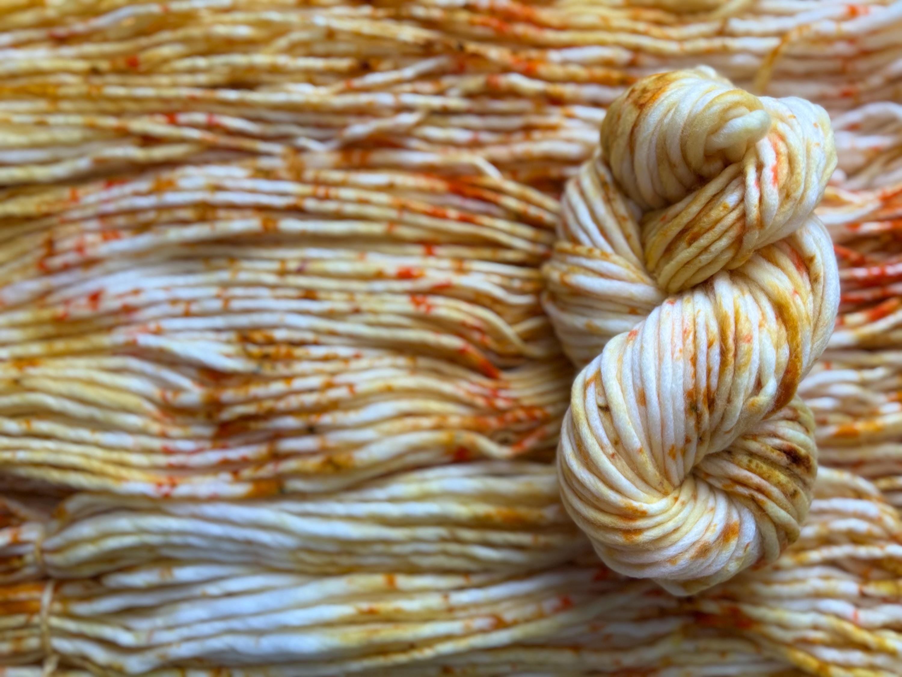 Pollen Hand dyed super bulky merino wool