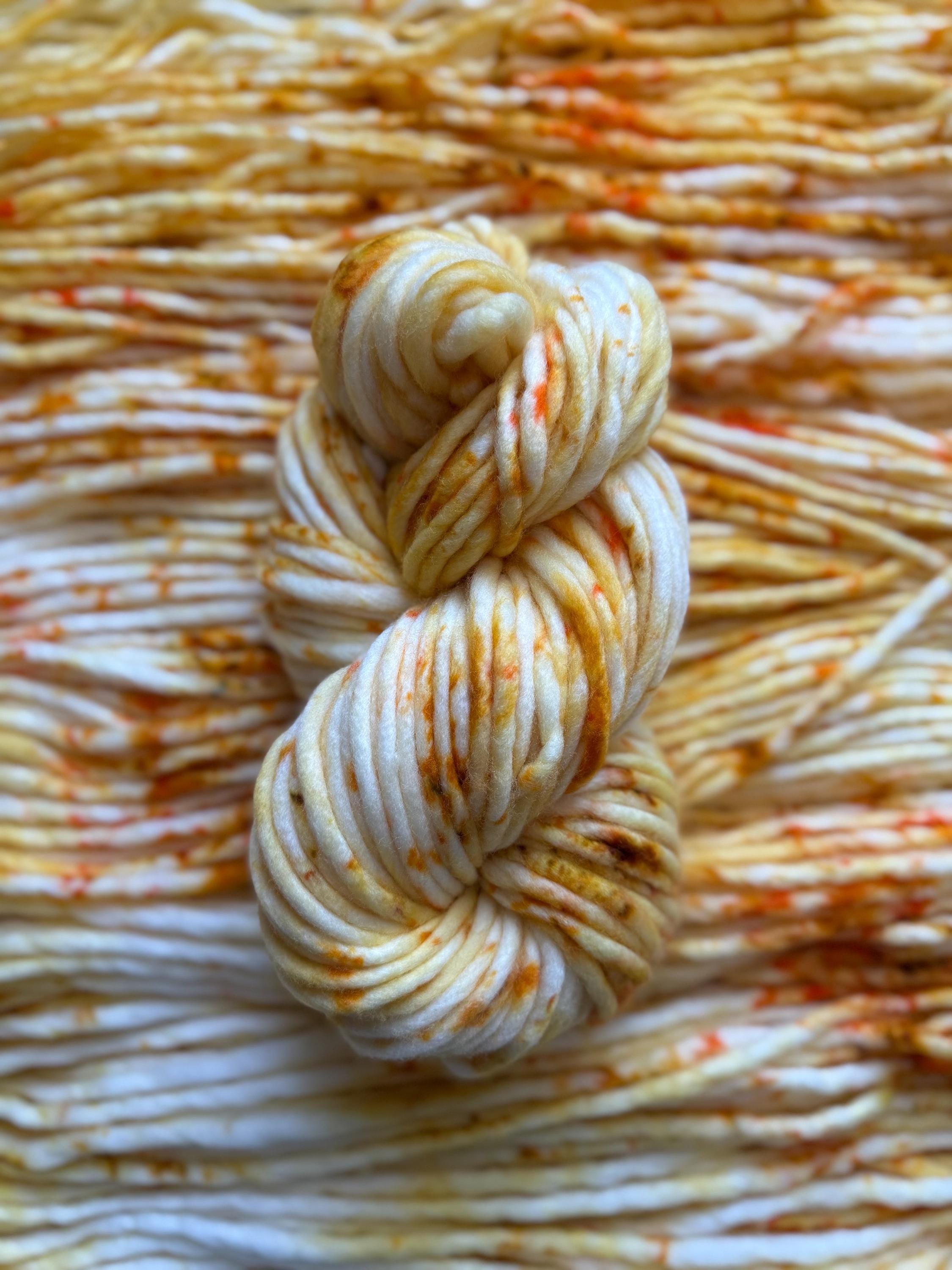 Pollen Hand dyed super bulky merino wool