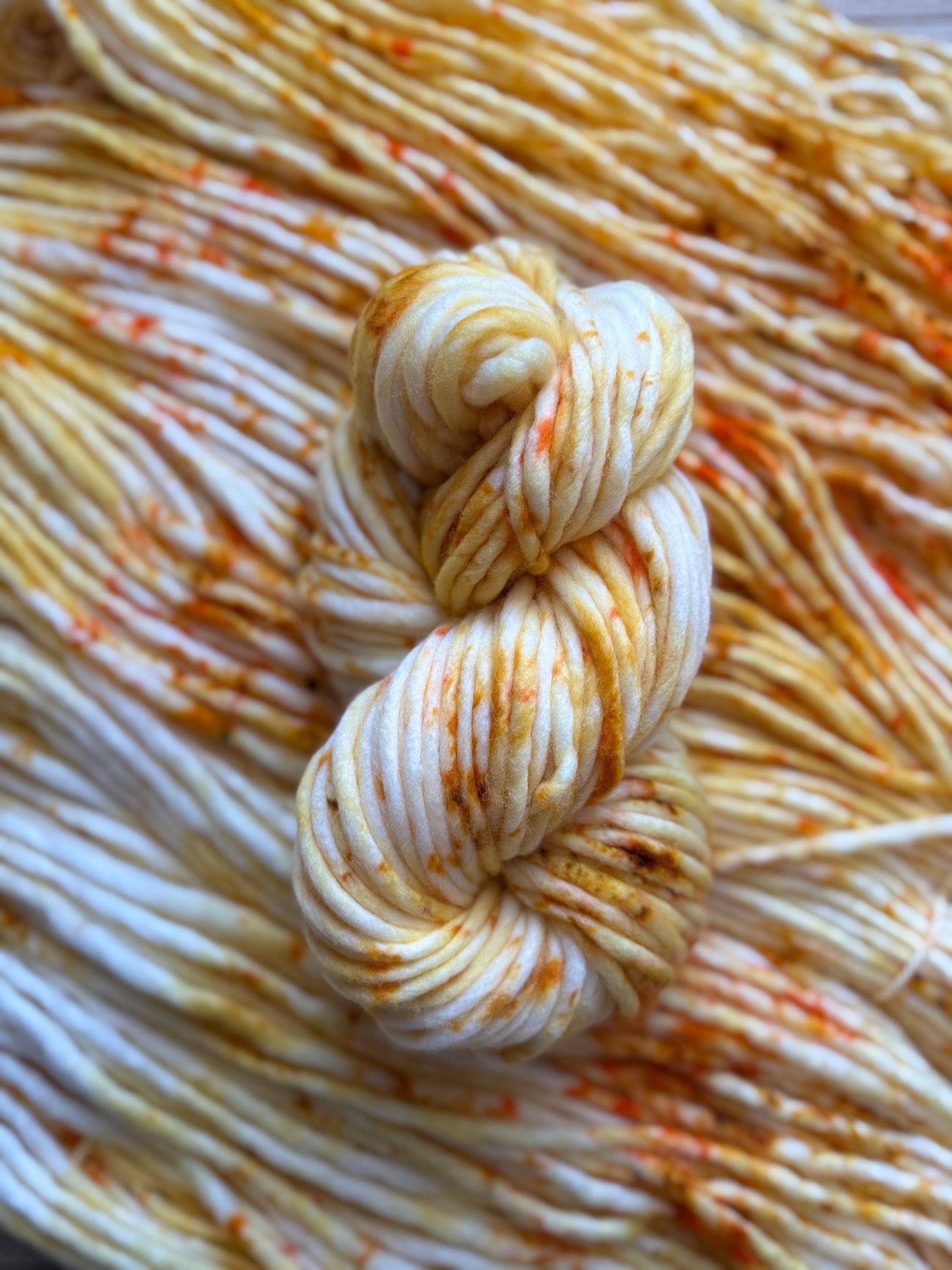 Pollen Hand dyed super bulky merino wool