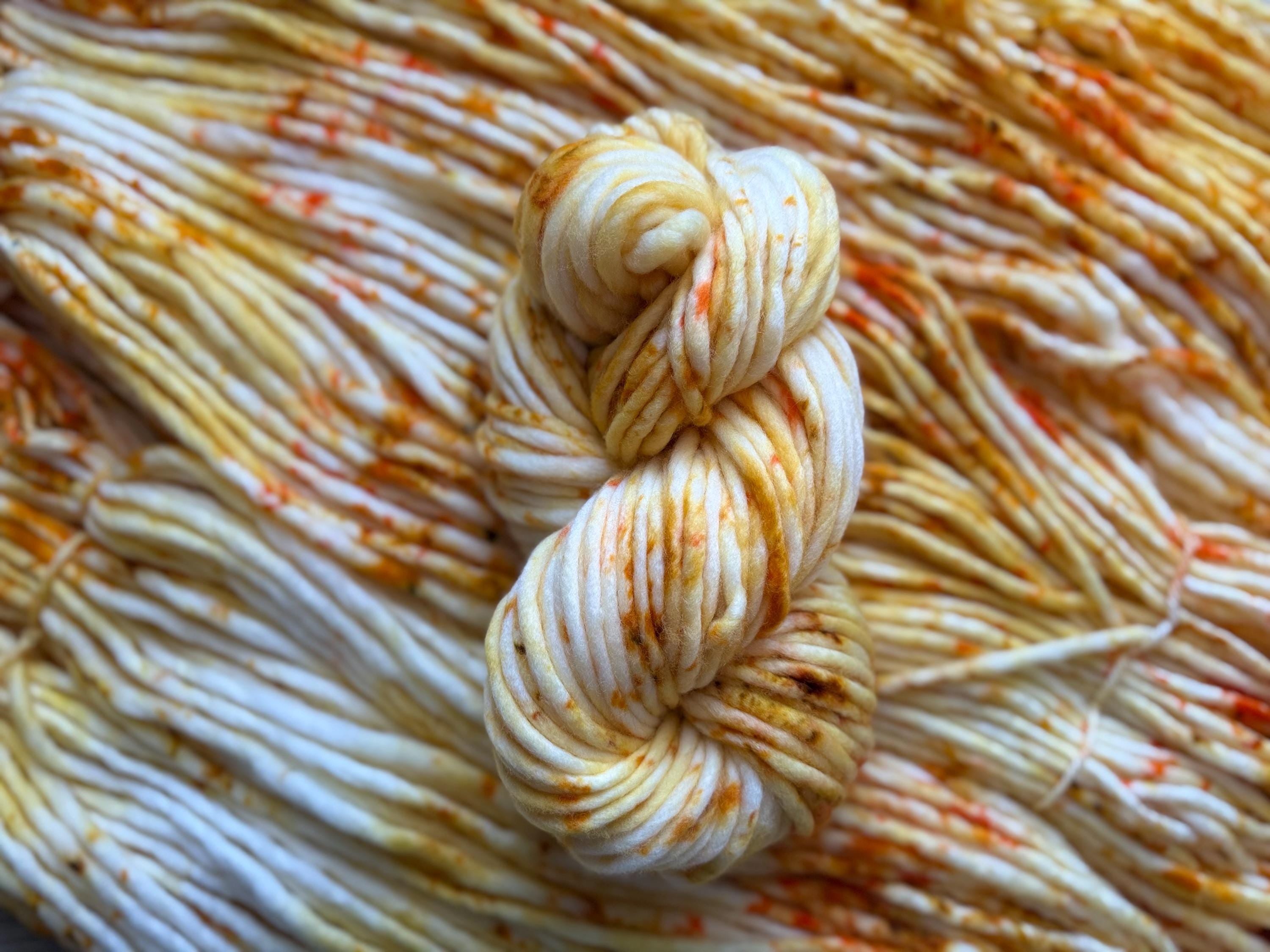 Pollen Hand dyed super bulky merino wool