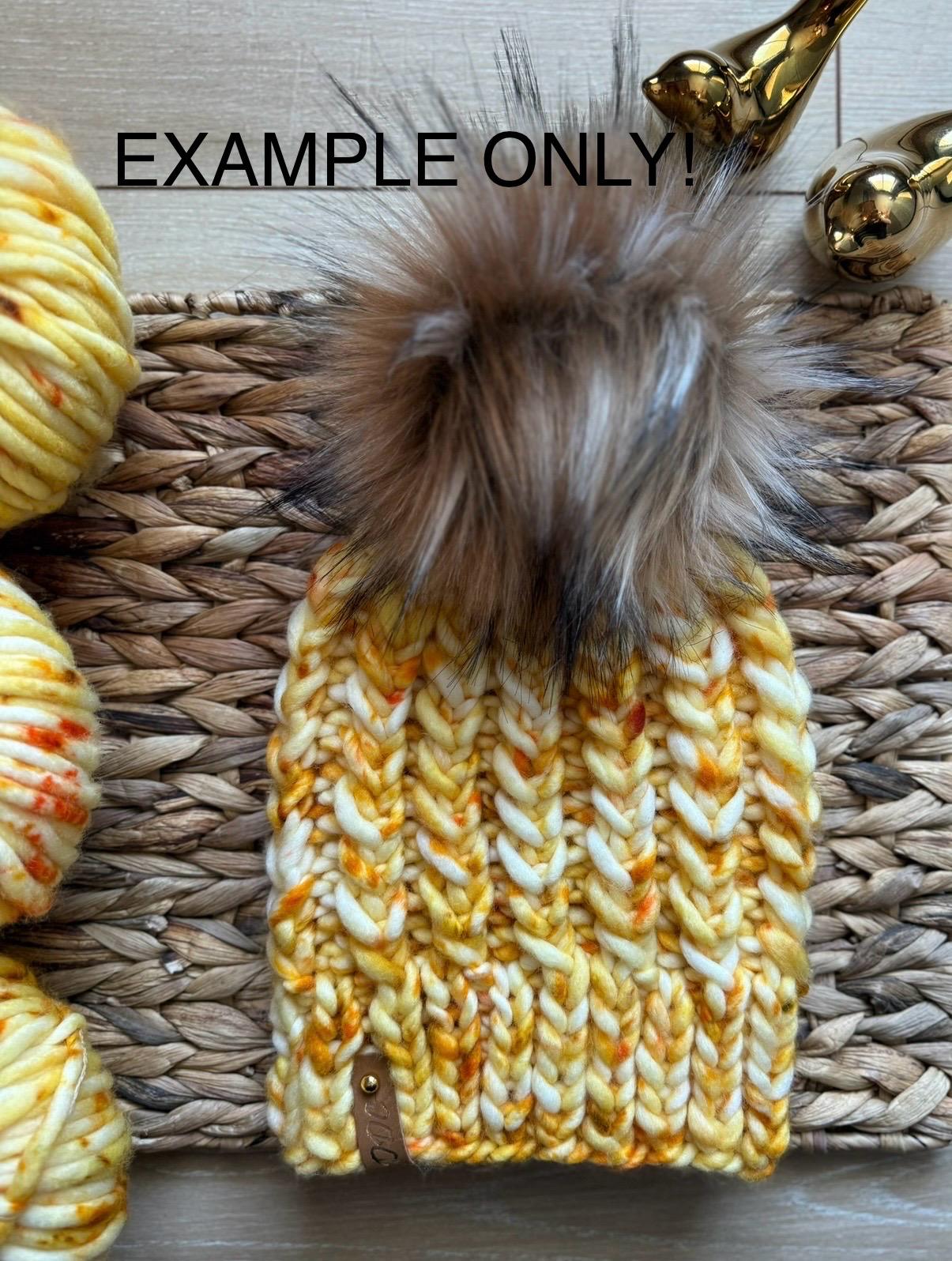 Pollen Hand dyed super bulky merino wool