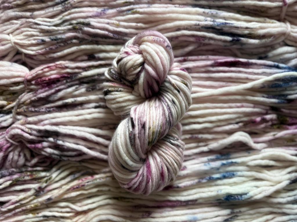Berry patch Hand dyed super bulky / super chunky merino wool