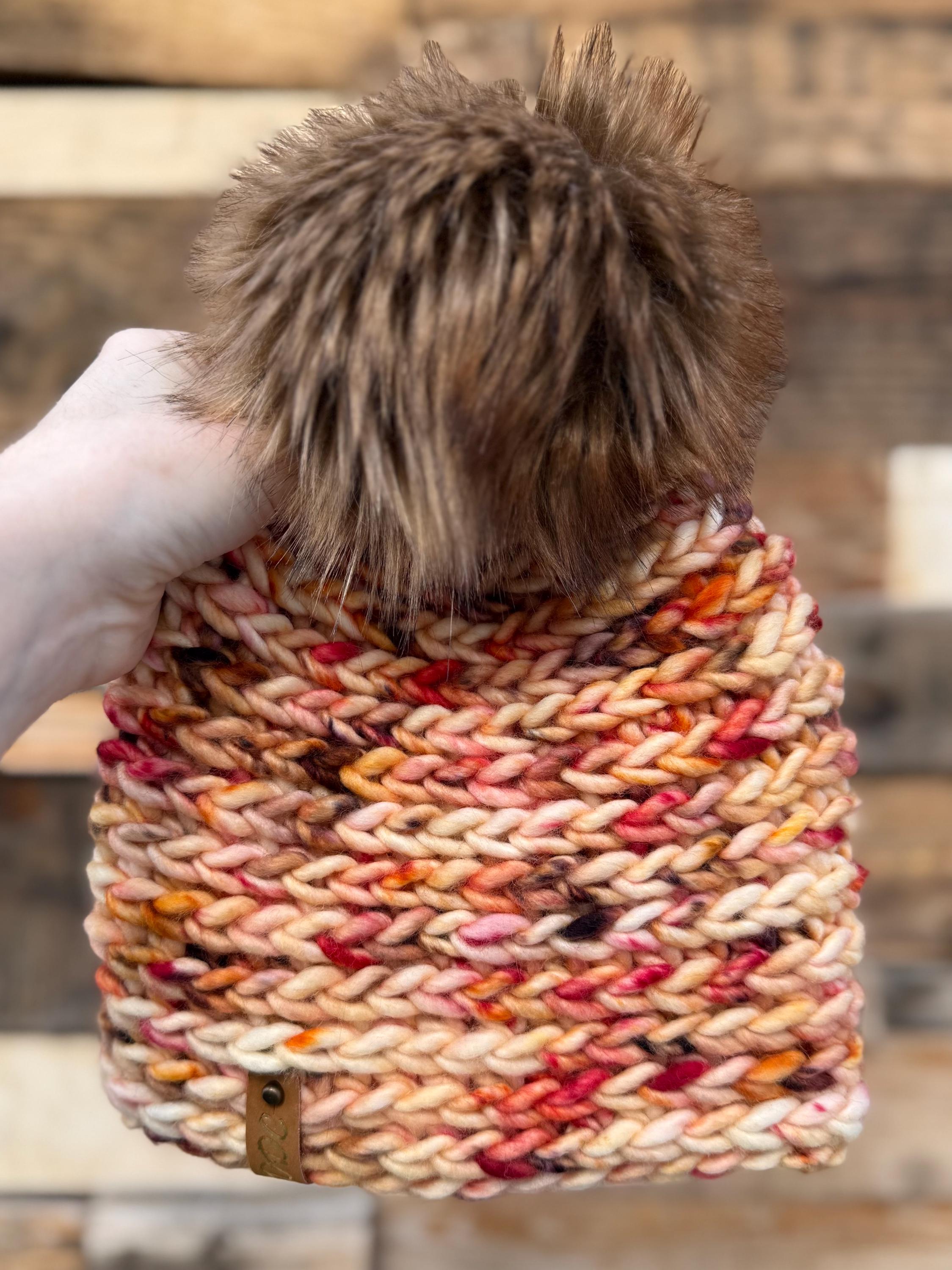 Crochet luxury beanie