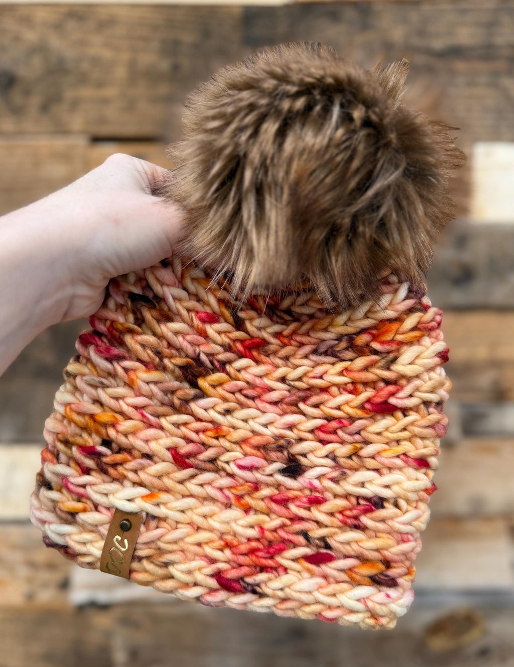 Crochet luxury beanie