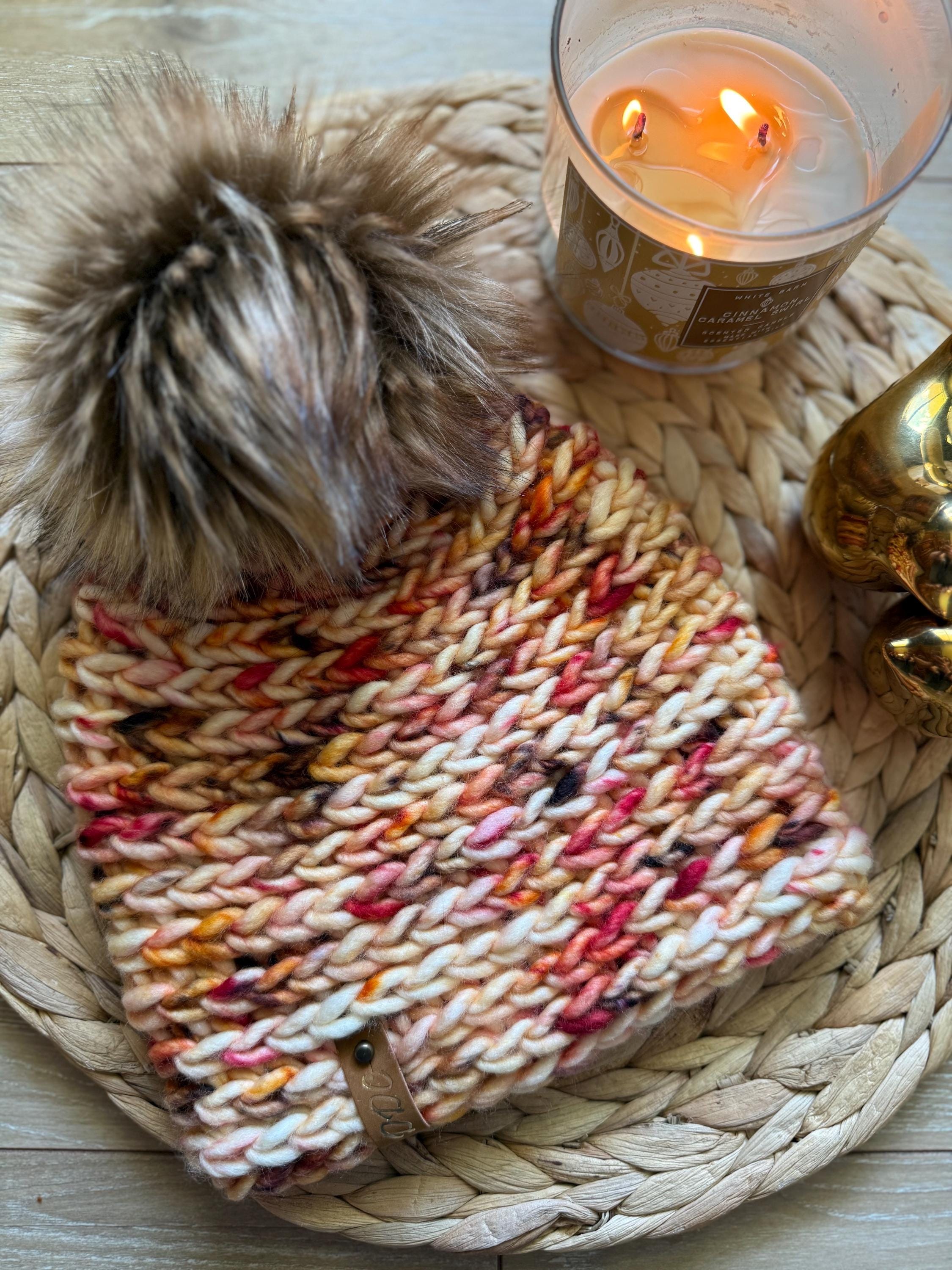 Crochet luxury beanie