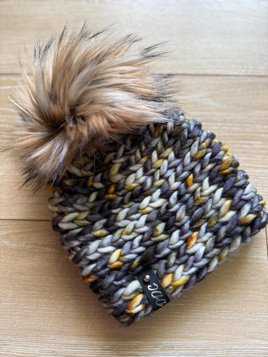Toddler knit beanie