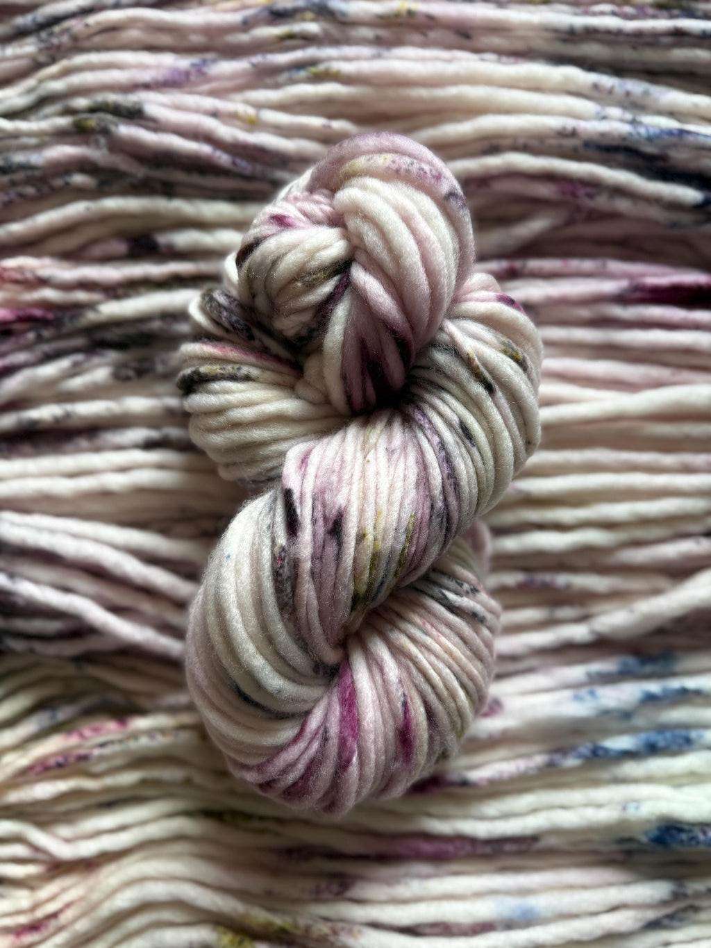 Berry patch Hand dyed super bulky / super chunky merino wool