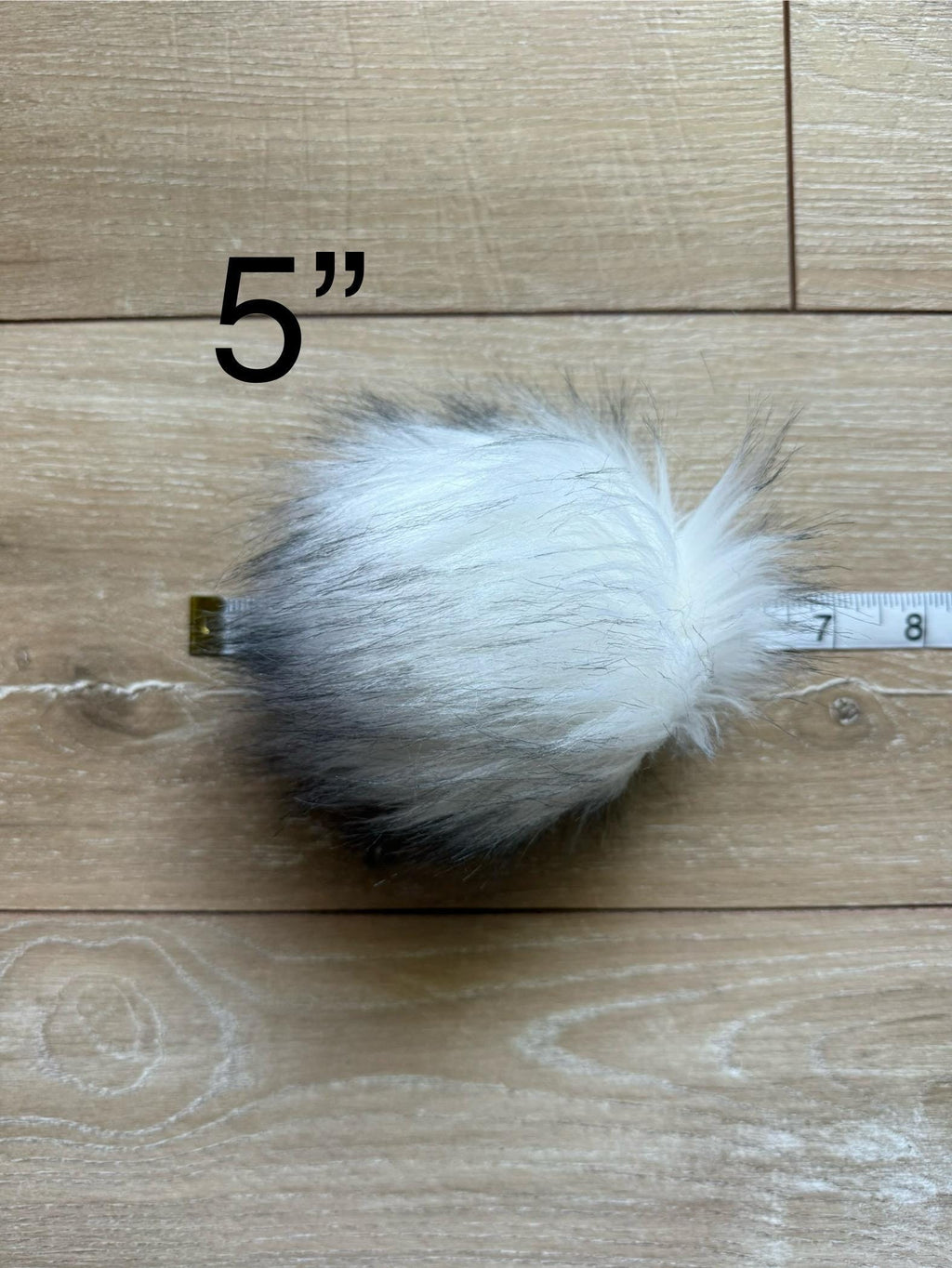 Speckles Faux fur Pom Pom