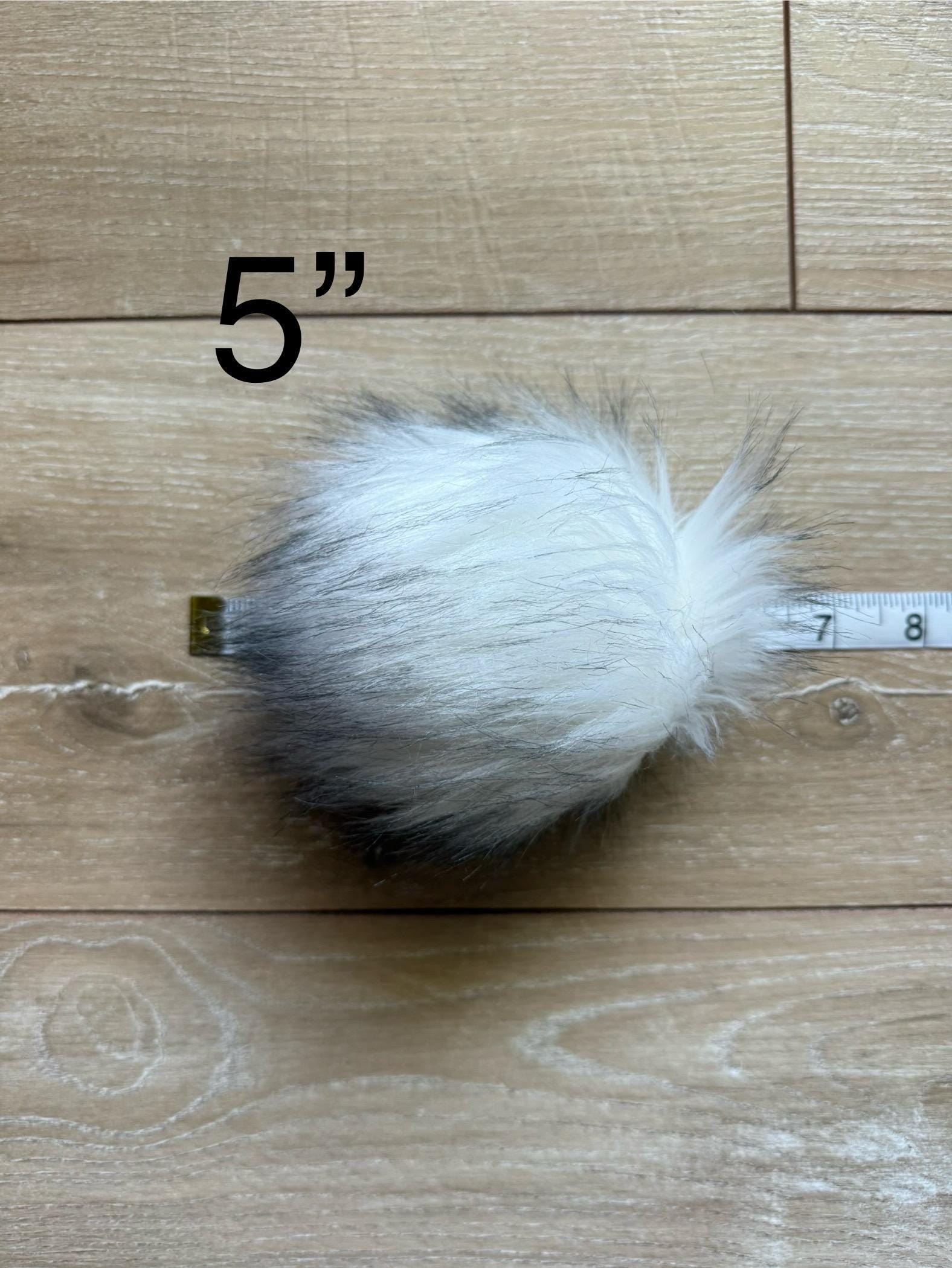 Speckles Faux fur Pom Pom