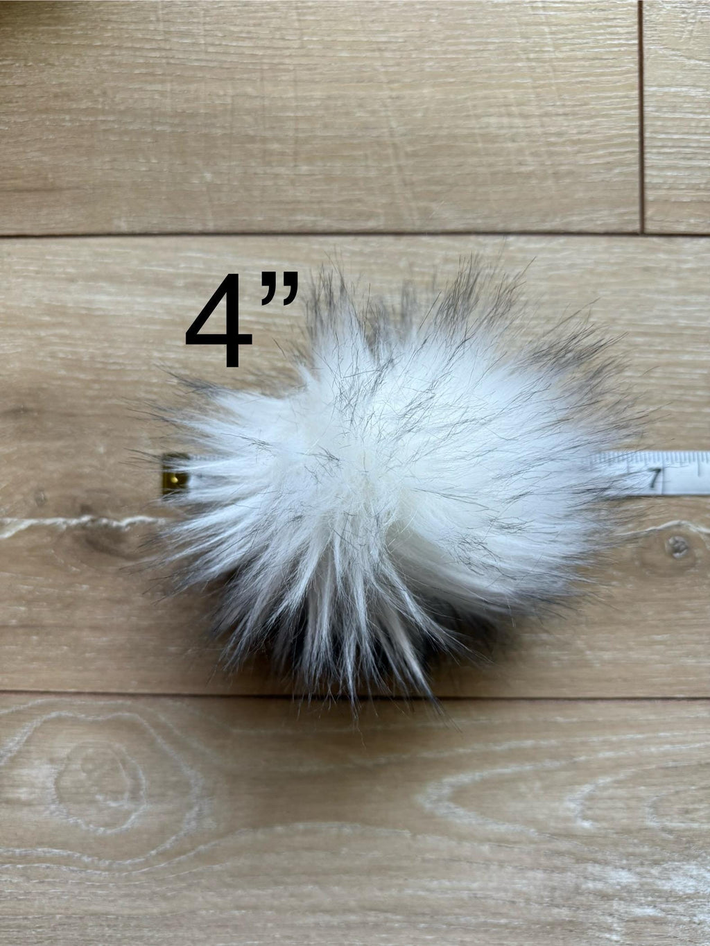 Speckles Faux fur Pom Pom