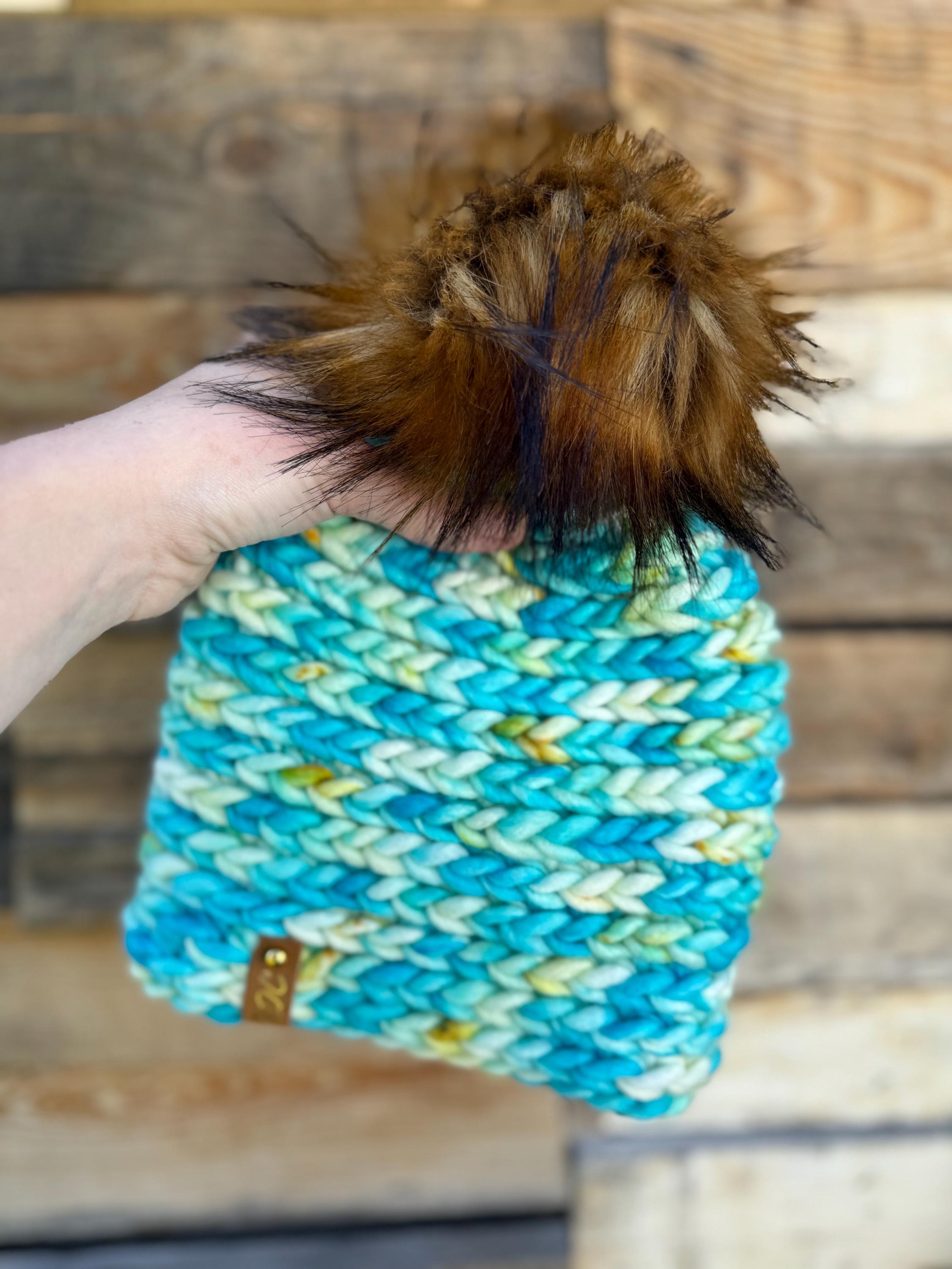 Crochet luxury beanie