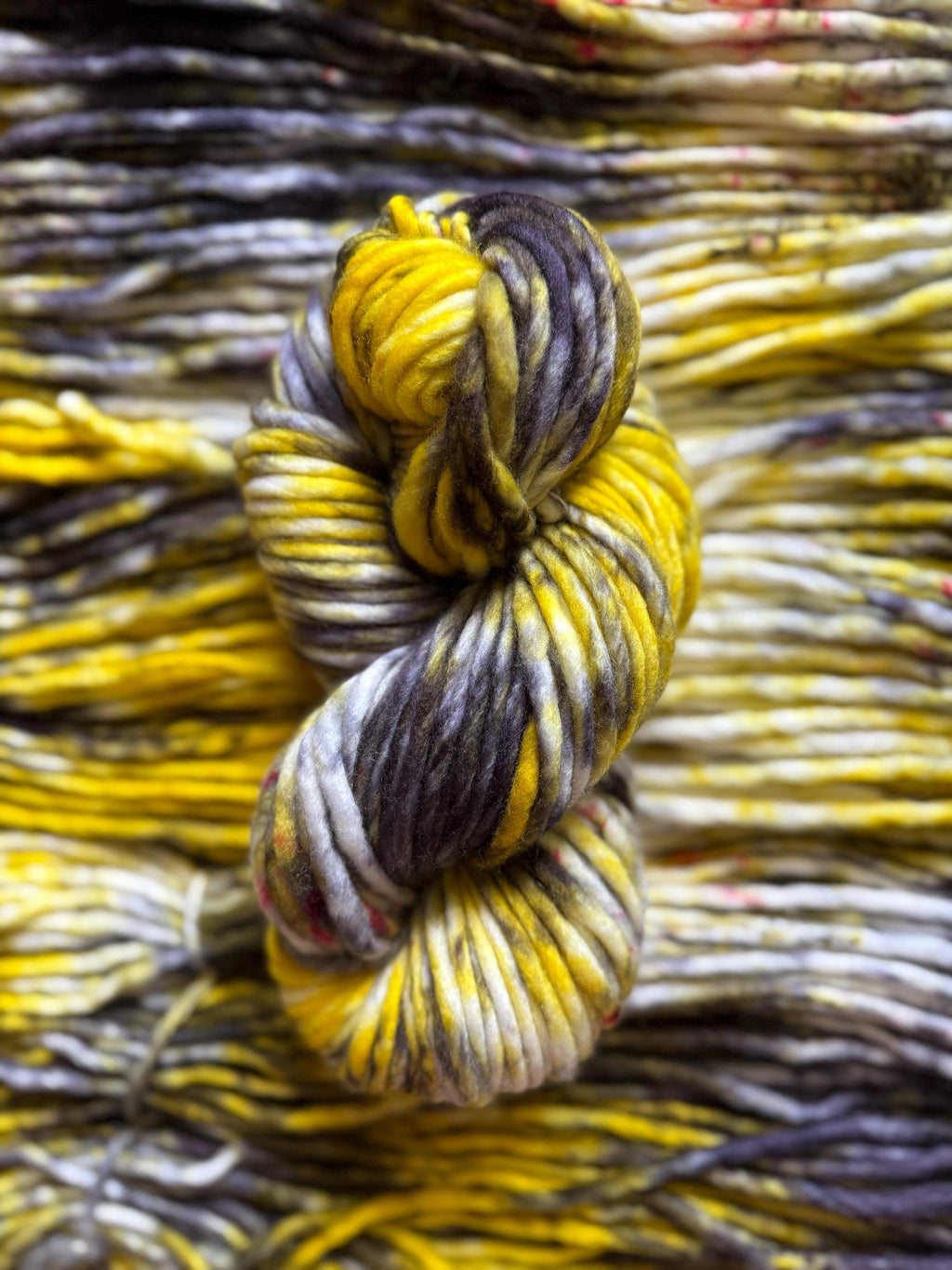 Bubble glum hand dyed yarn