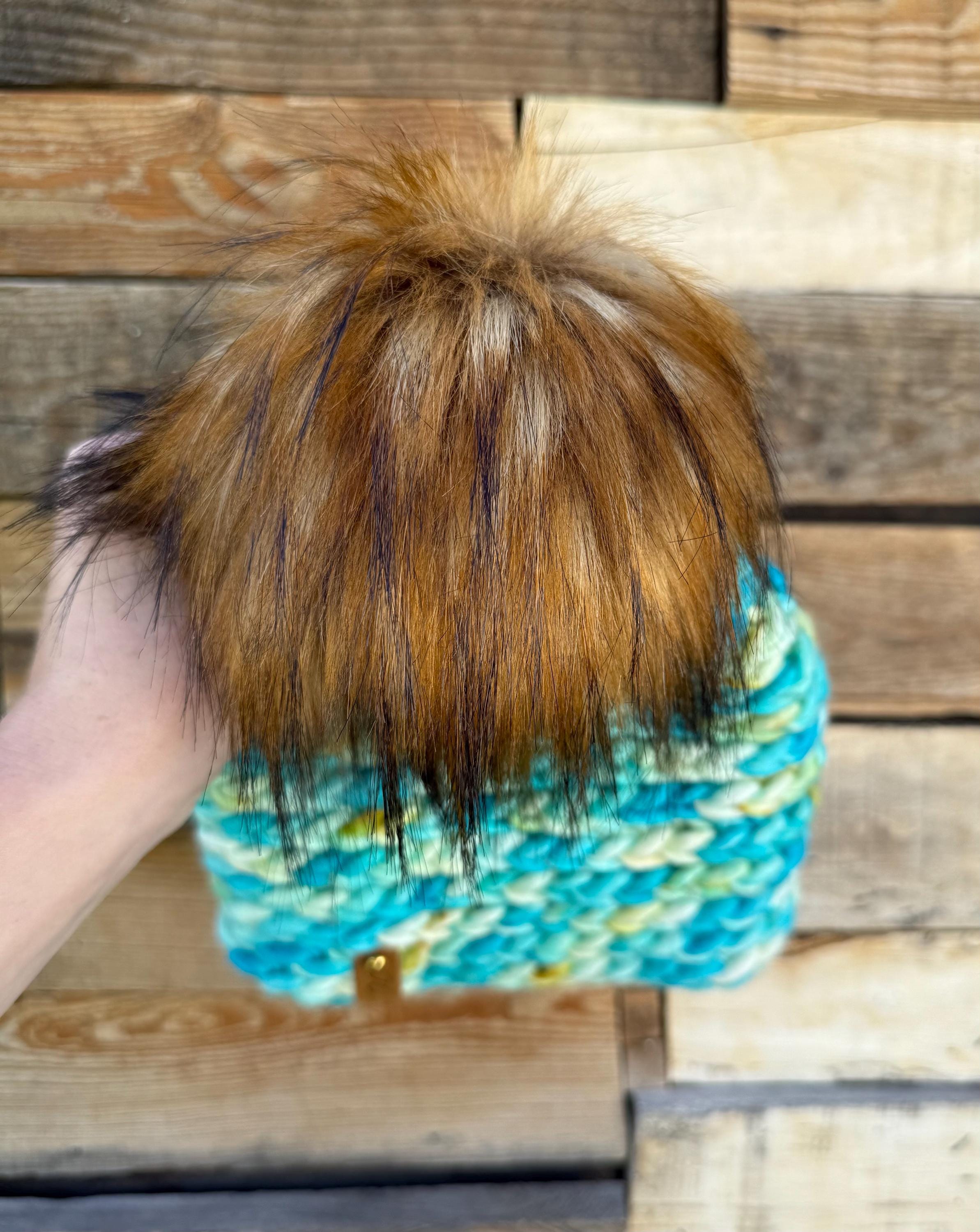 Crochet luxury beanie