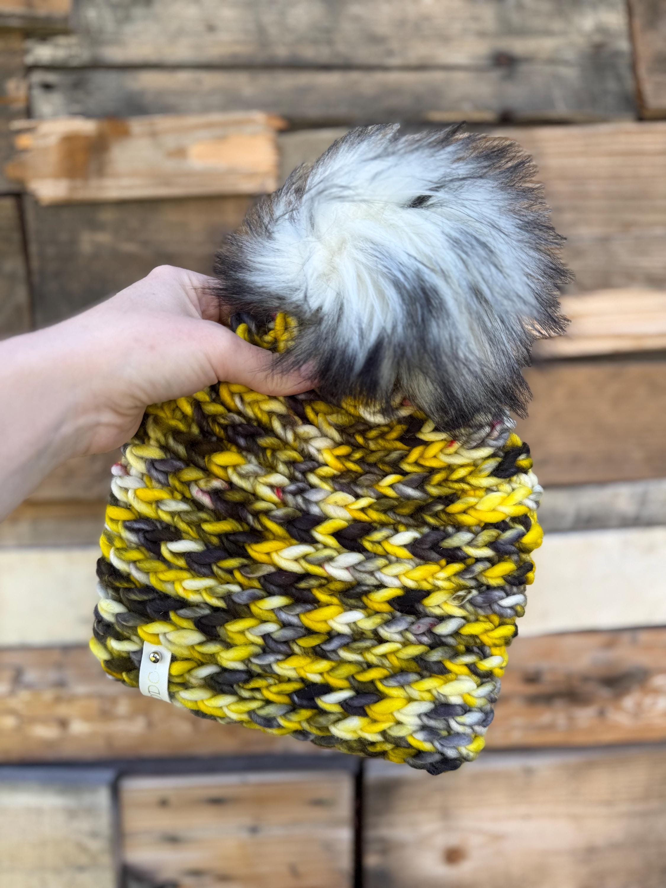 Crochet luxury beanie