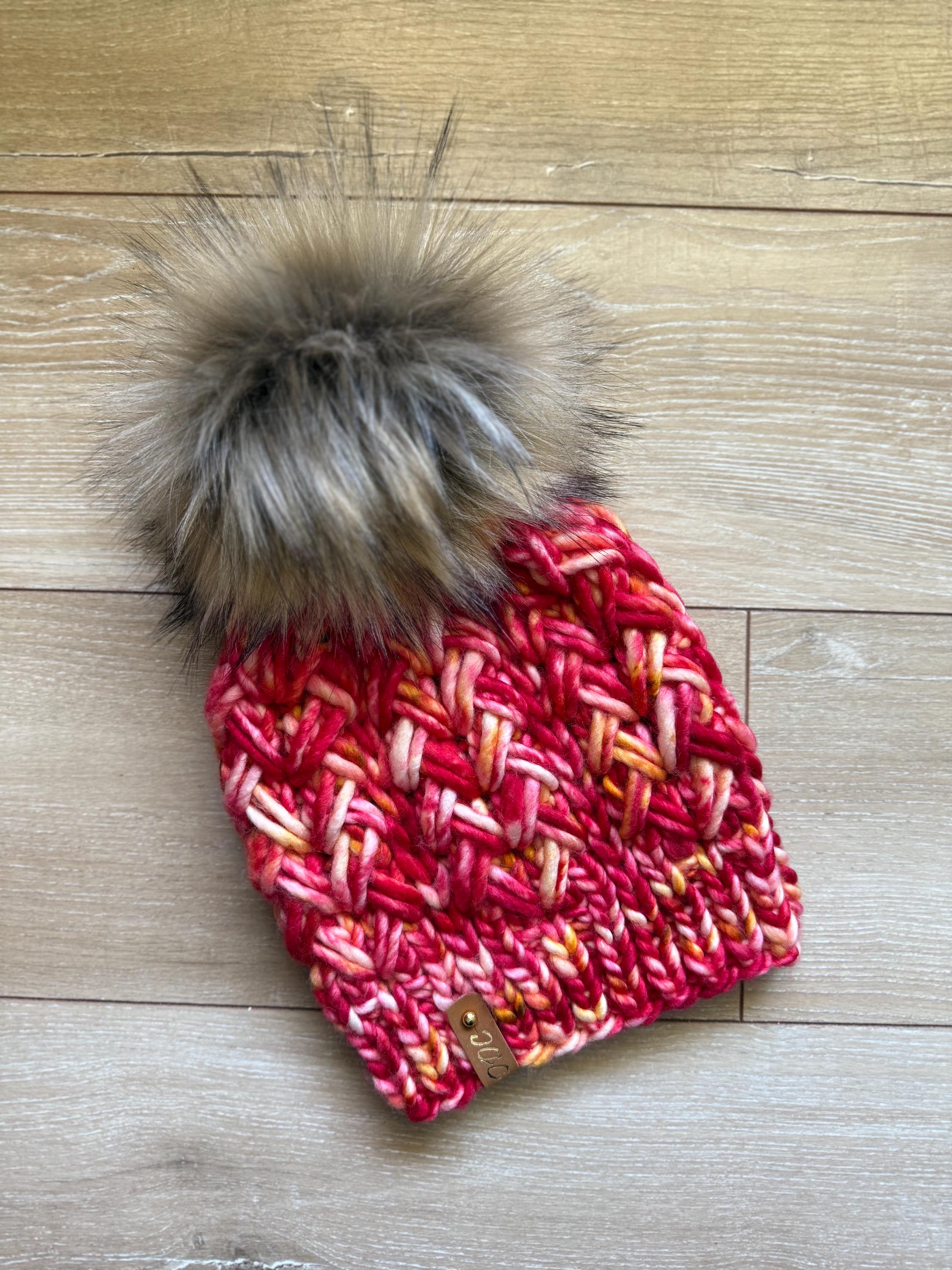 Knit luxury beanie
