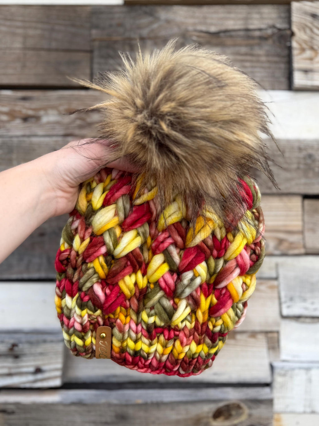 Knit luxury beanie