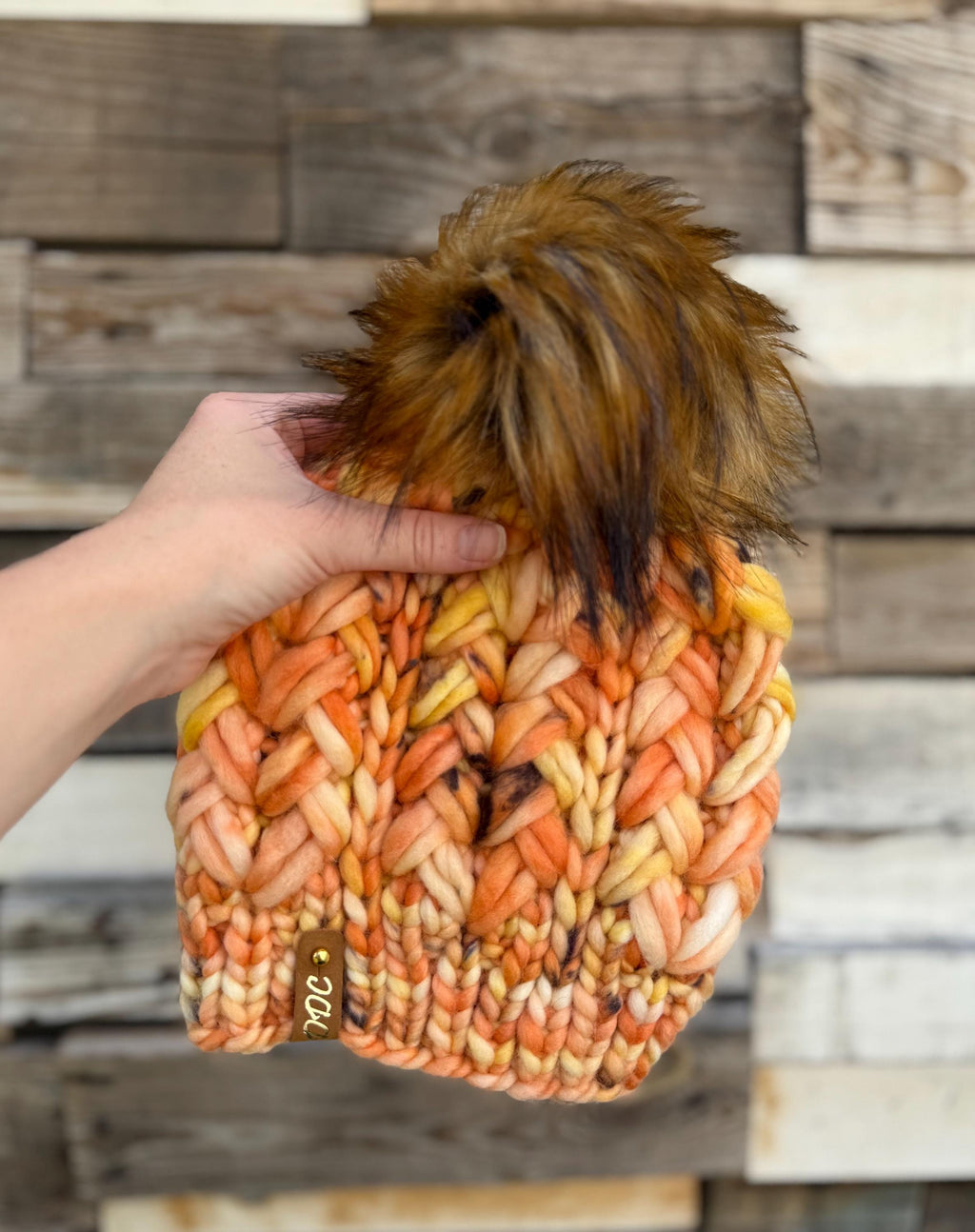 Knit luxury beanie