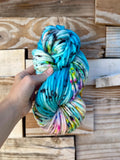 Jellybeans hand dyed super bulky merino wool yarn