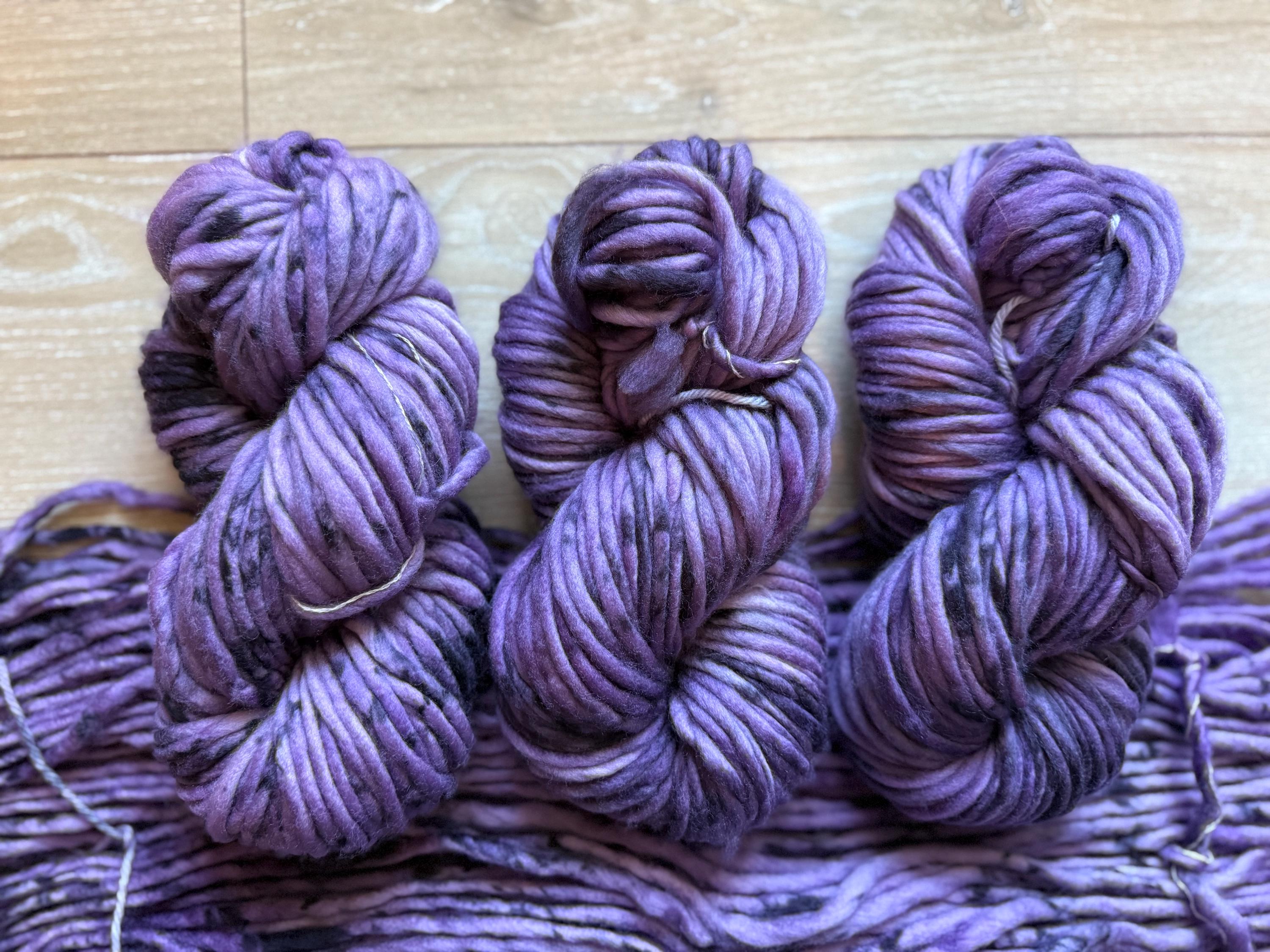 Cauldron Hand dyed yarn