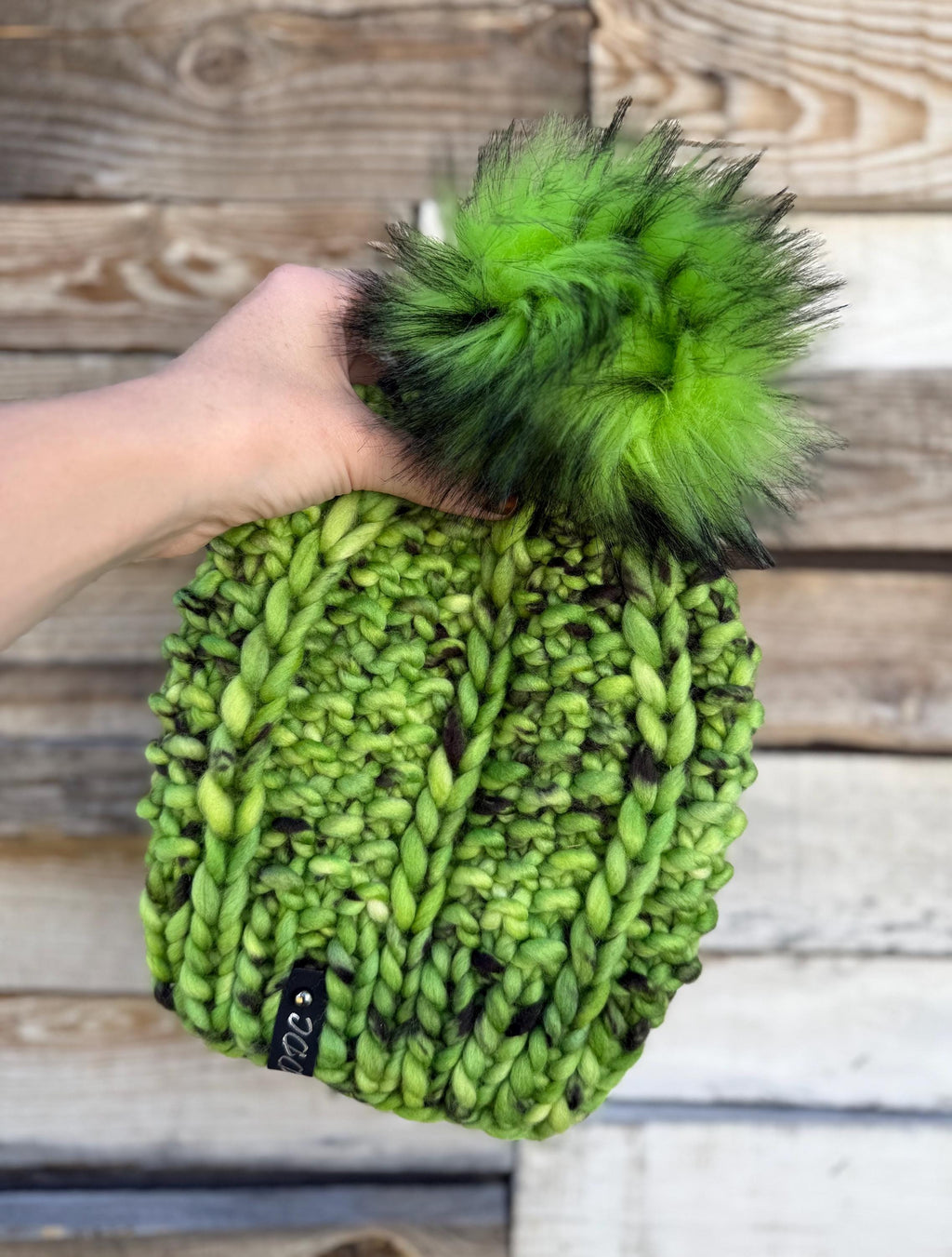 Knit luxury beanie