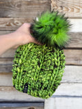 Knit luxury beanie