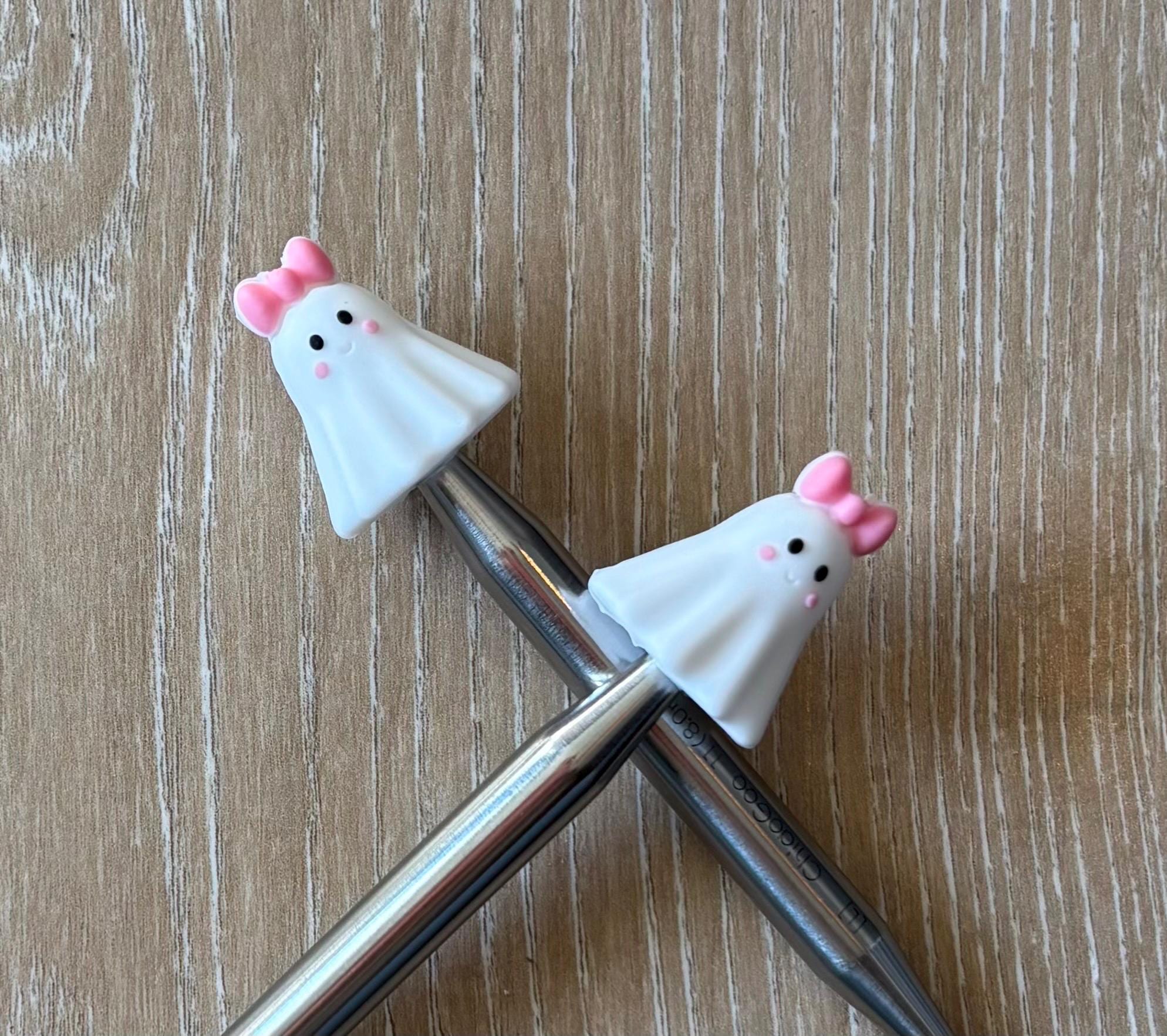 Cute ghost needle stoppers