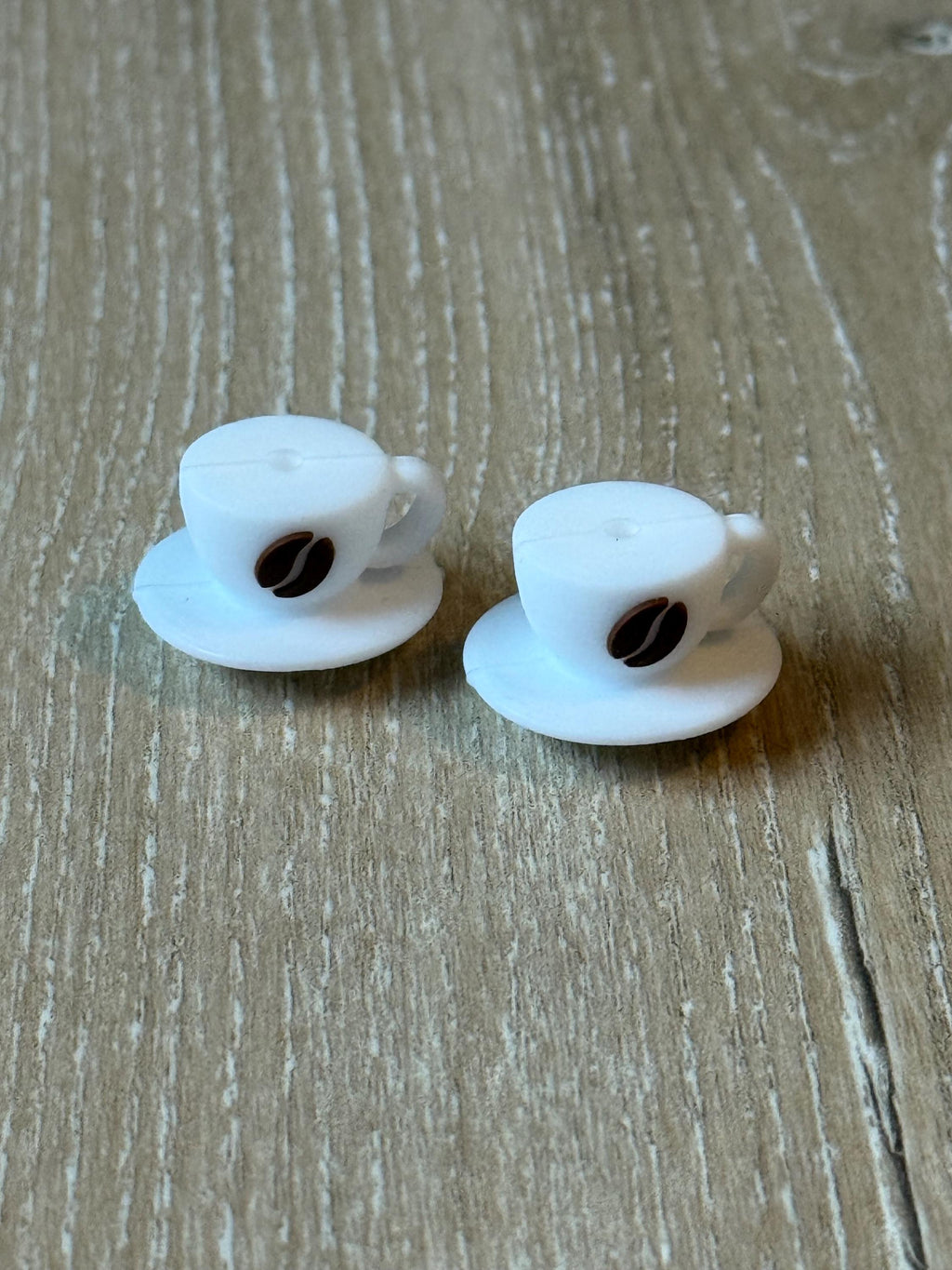 Coffee needle stoppers for knitting