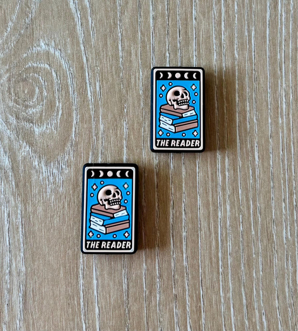 Book needle stoppers for knitting needles