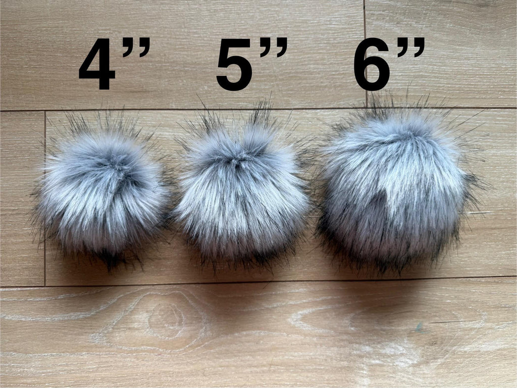 Koala Faux fur Pom Pom