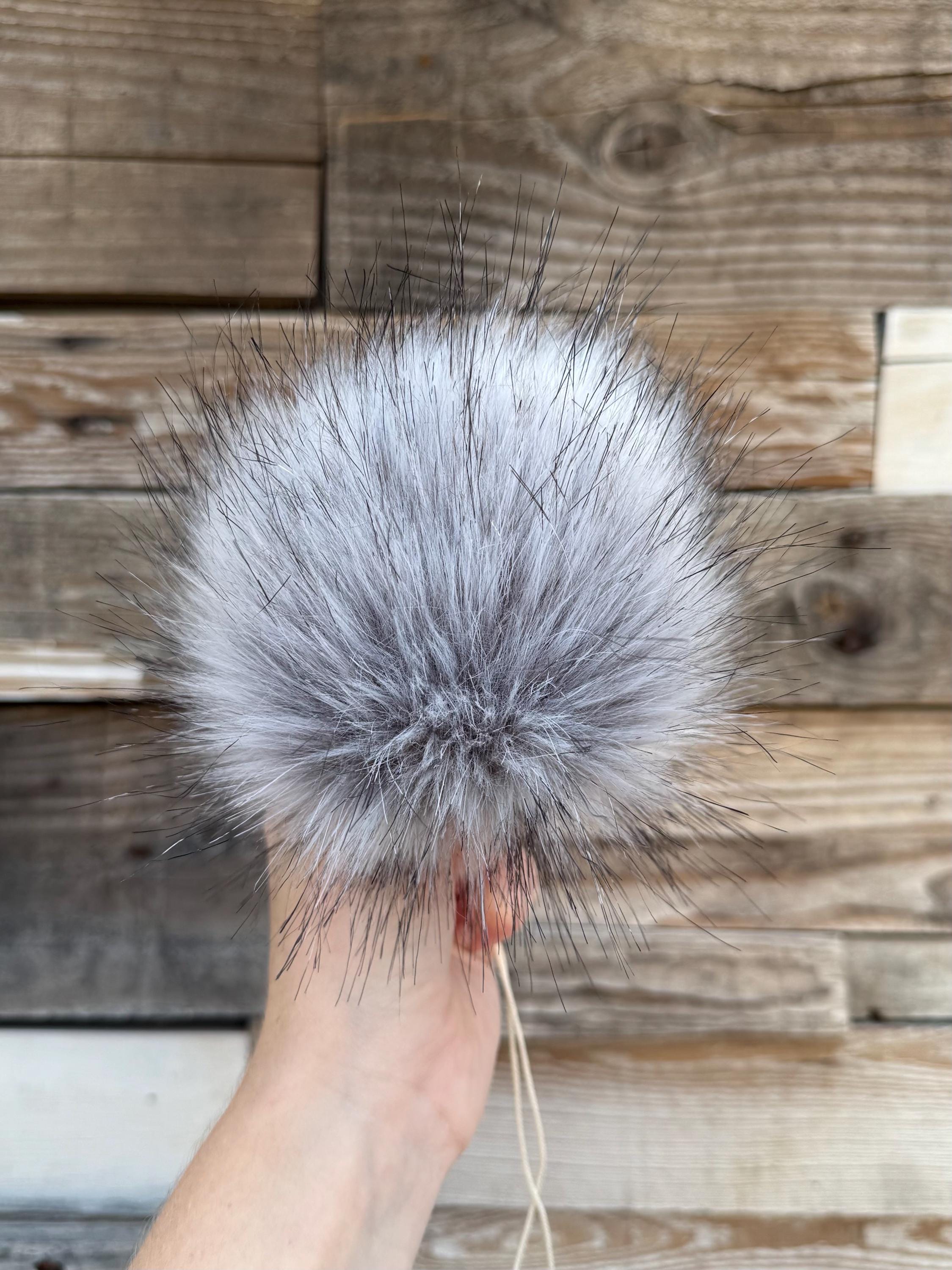 Koala Faux fur Pom Pom