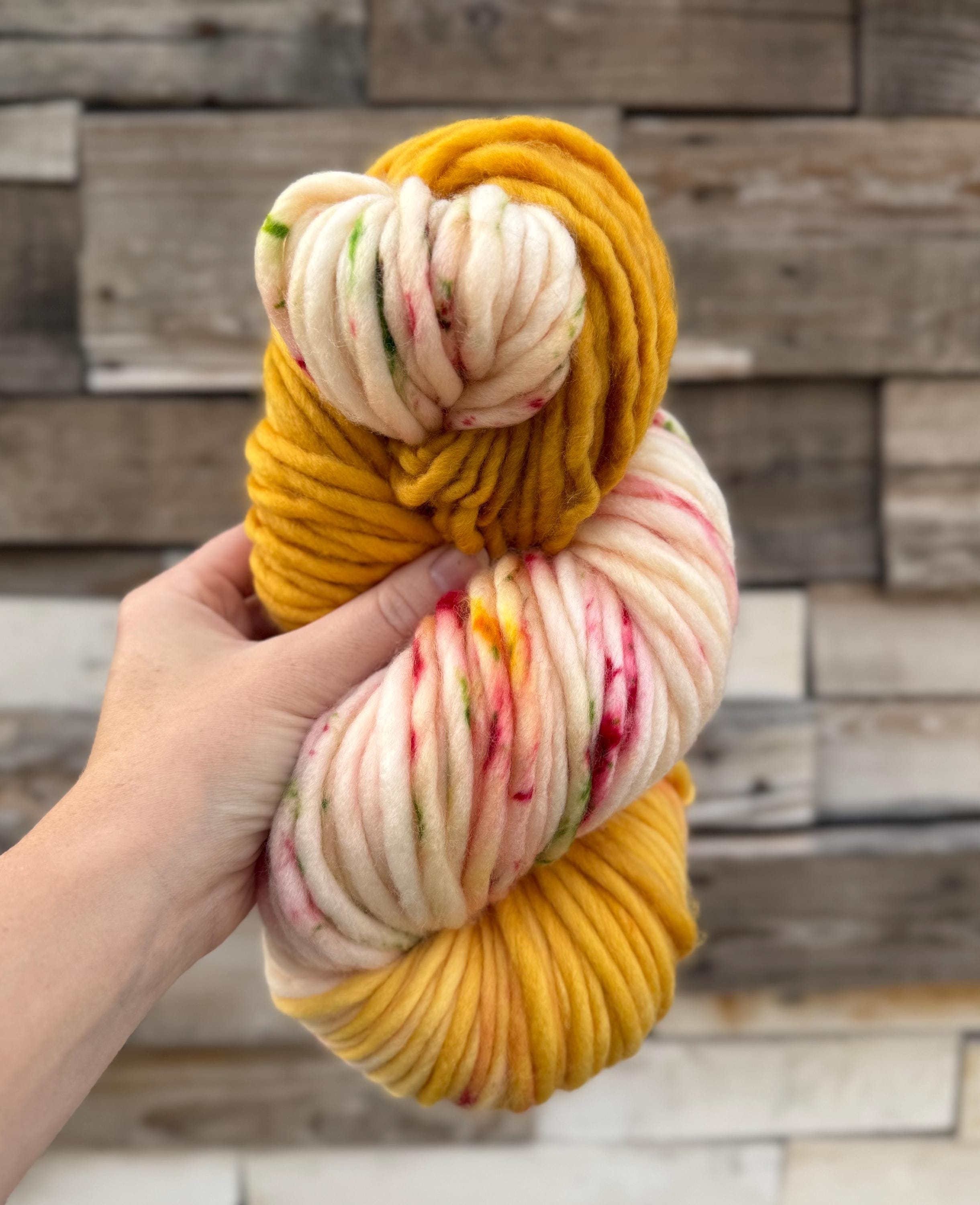 Eve merino wool hand dyed yarn